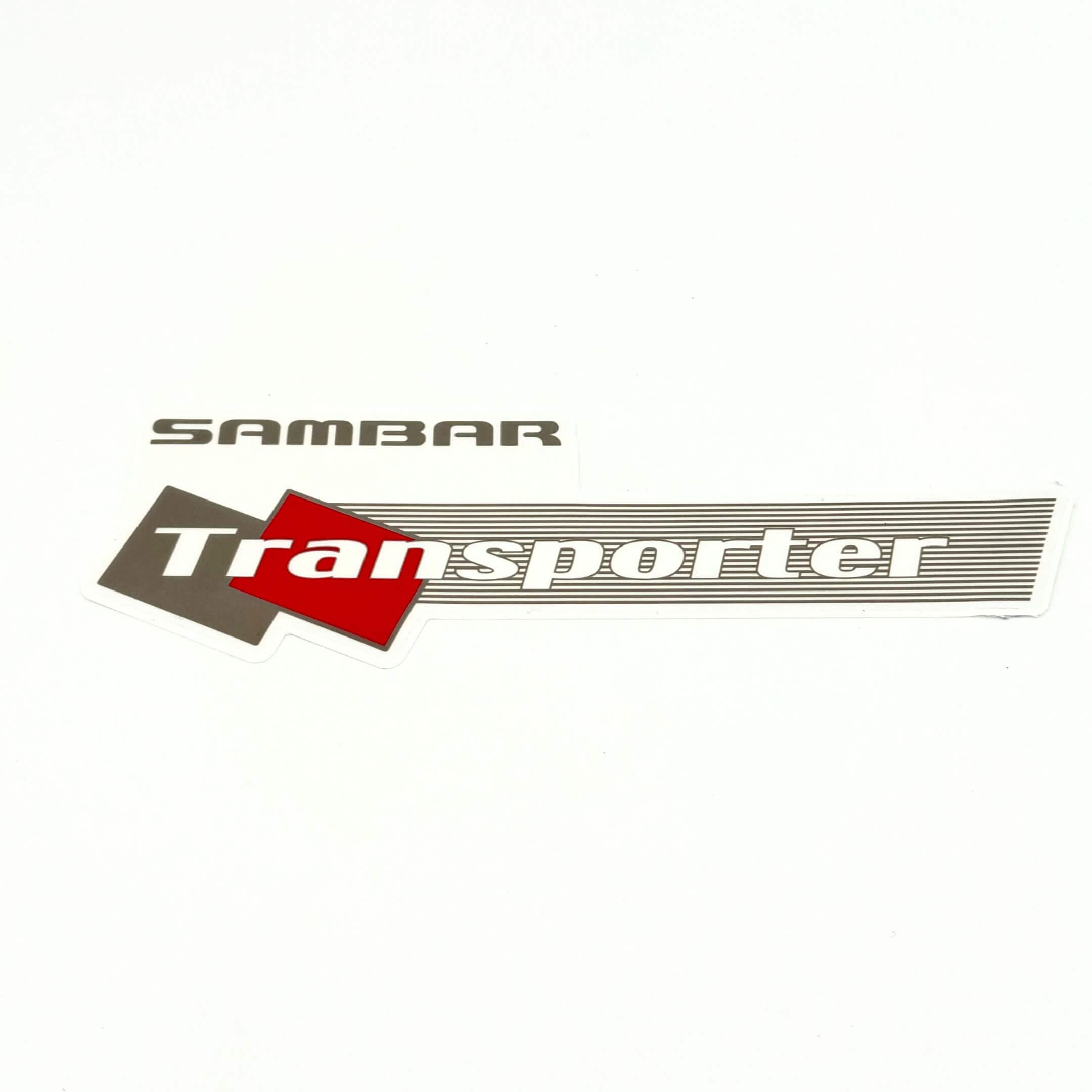Subaru Sambar Van "Transporter" Decal for KV3, KV4 Models (1990-1998), high-quality graphic emblem sticker to enhance vehicle appearance.