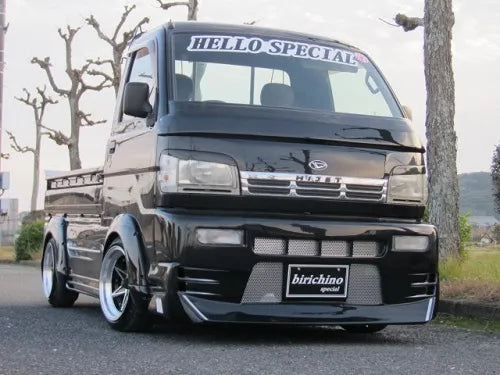 Japanese Kei Widebody Truck with 2492 Building Blocks