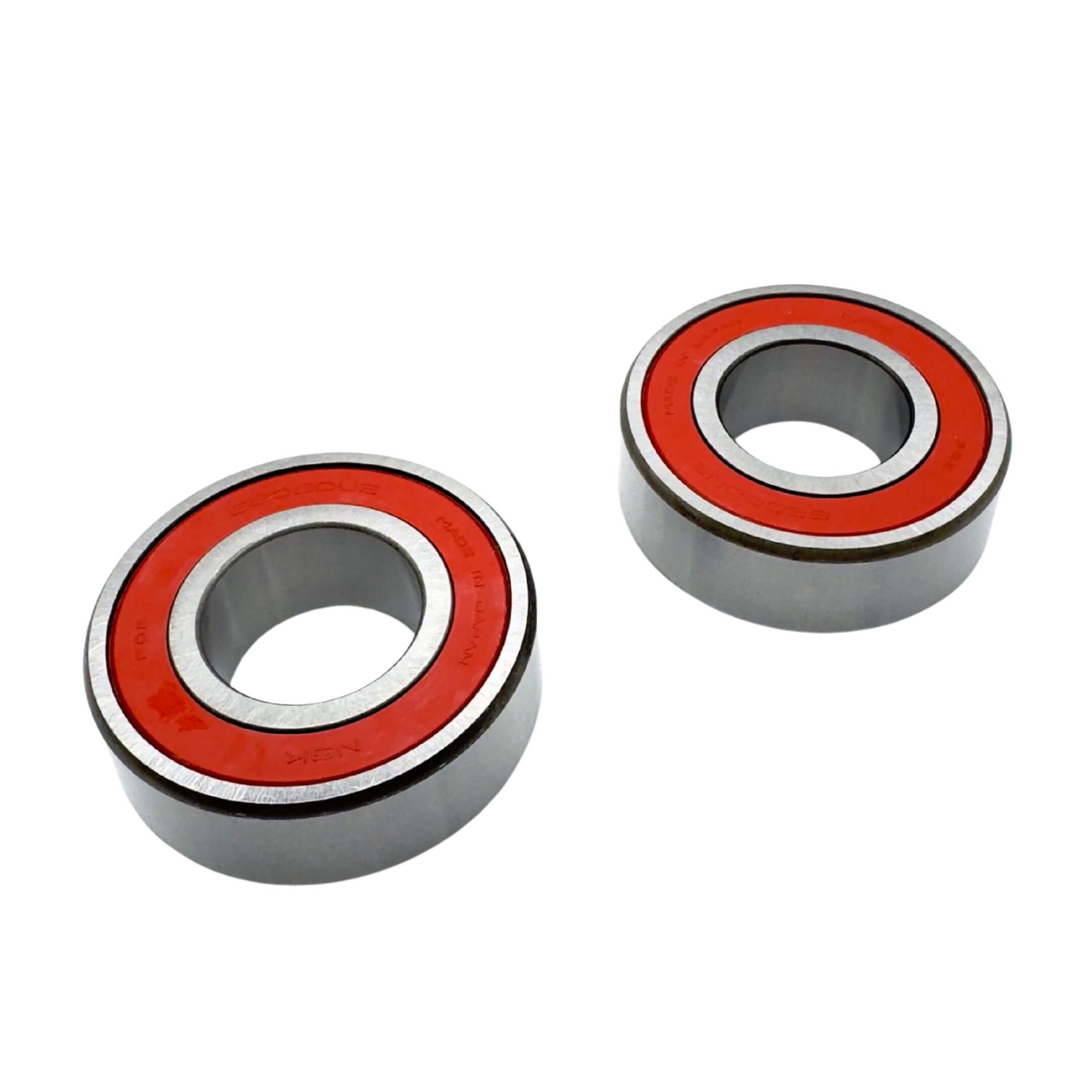 Front Wheel Bearing Set for Daihatsu Hijet and Atrai models (1988-1999) featuring durable metal construction with red seals.