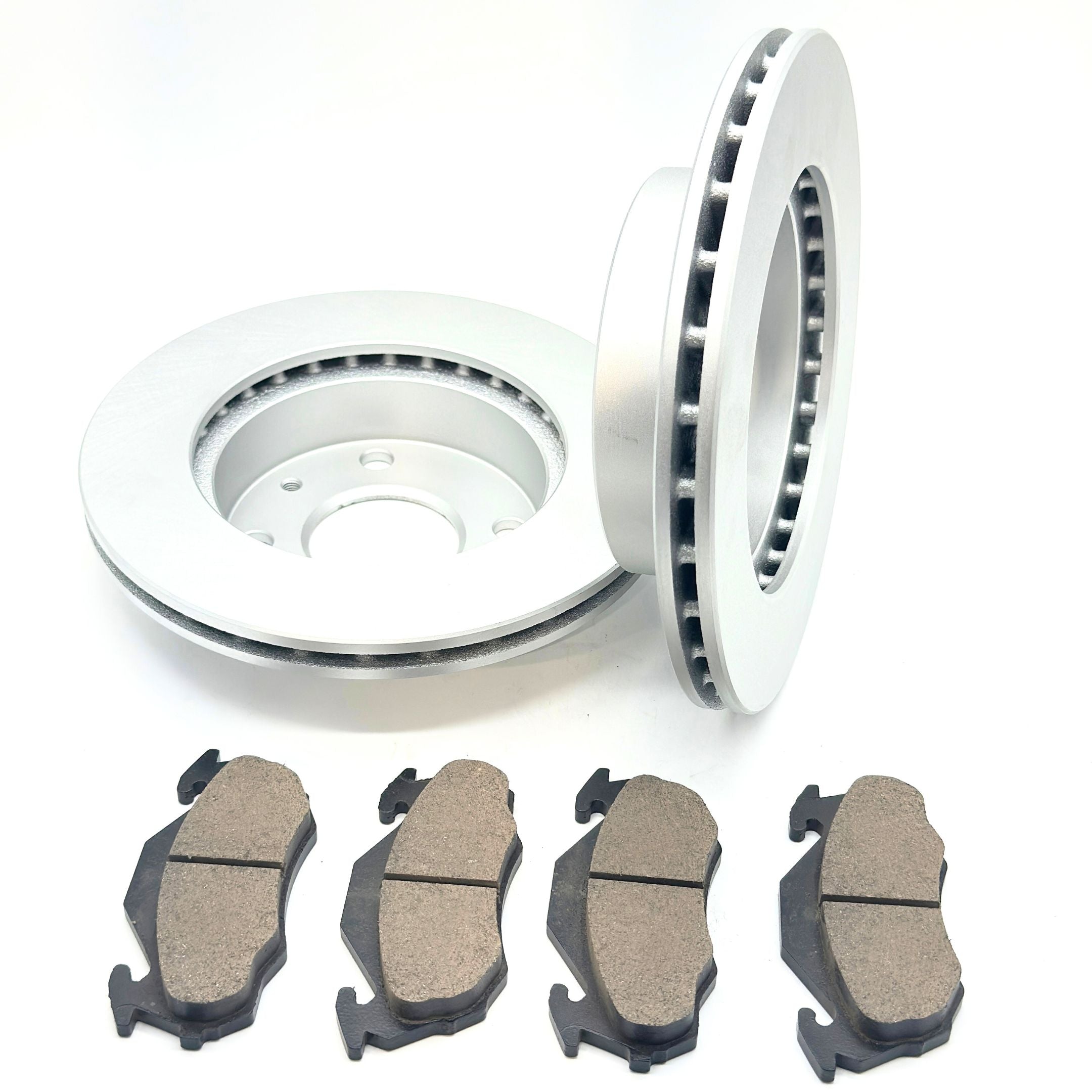 Front Brake Package - Premium Subaru Sambar KV3, KV4 Rotors and Pads