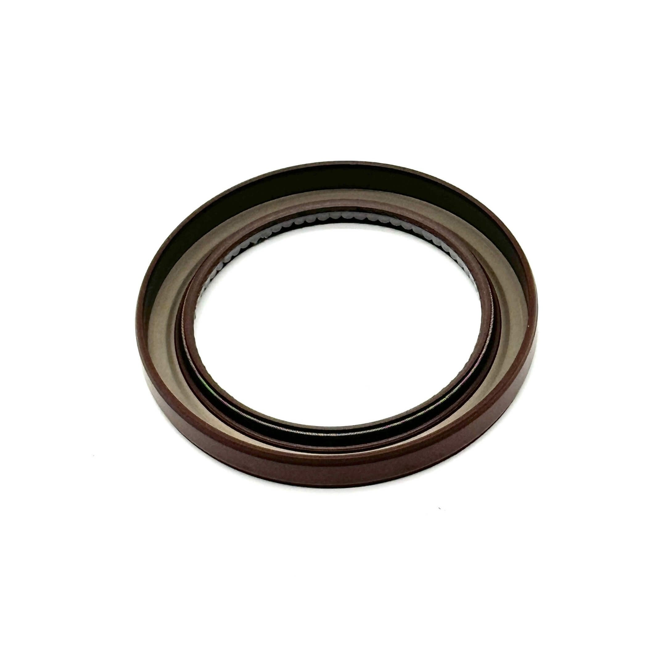 Rear Main Seal for Honda Acty Truck HA8, HA9 Models 2009-2022, brown rubber construction, essential for engine oil sealing.