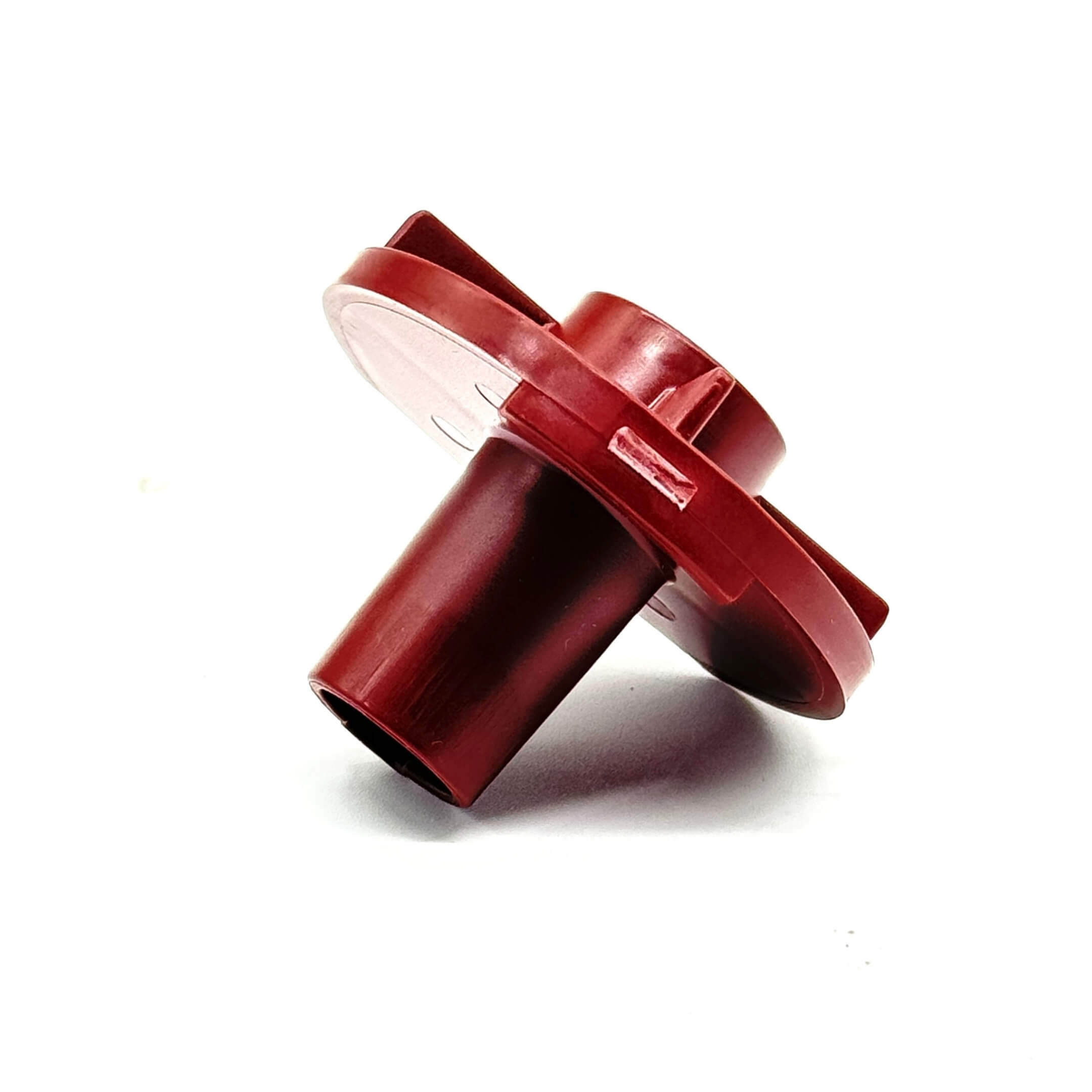 Angled view of Distributor Rotor for Daihatsu Hijet S100V, S110V, S100P, and S110P models, showcasing robust build quality.