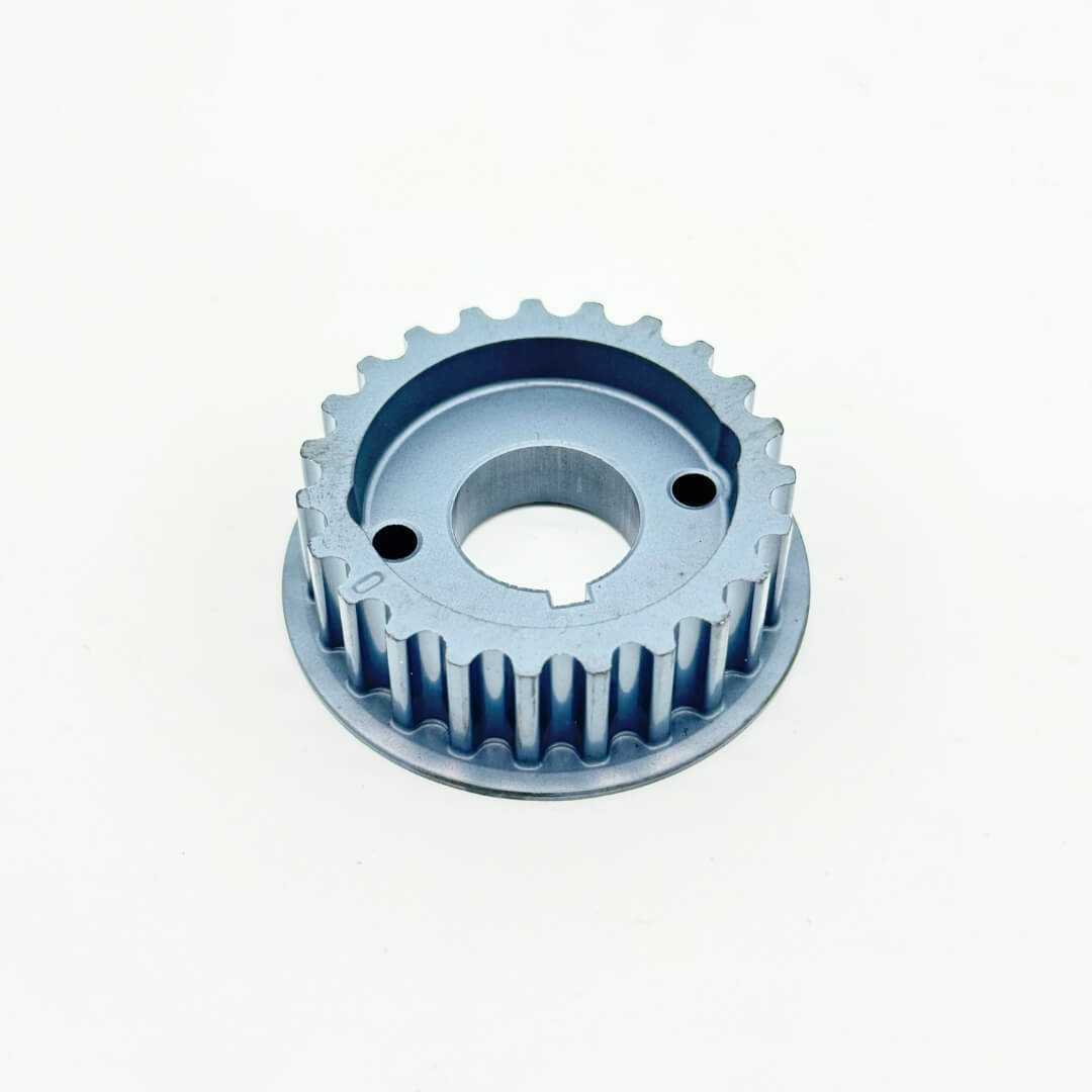 Durable crankshaft sprocket for Subaru Sambar KV3, KV4 1990-1998, precision-engineered for timing and longevity, featured at Oiwa Garage.