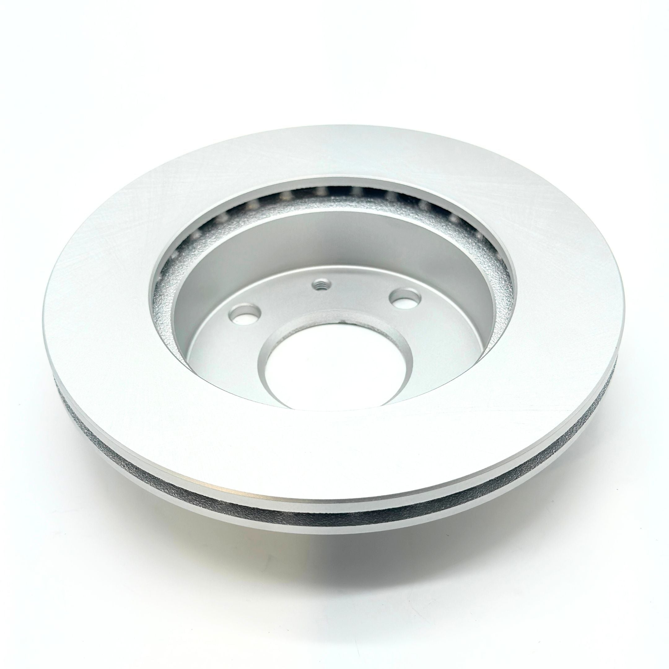 Close-Up View of Subaru Sambar KV3, KV4 Brake Rotor - Precision Machined Surface