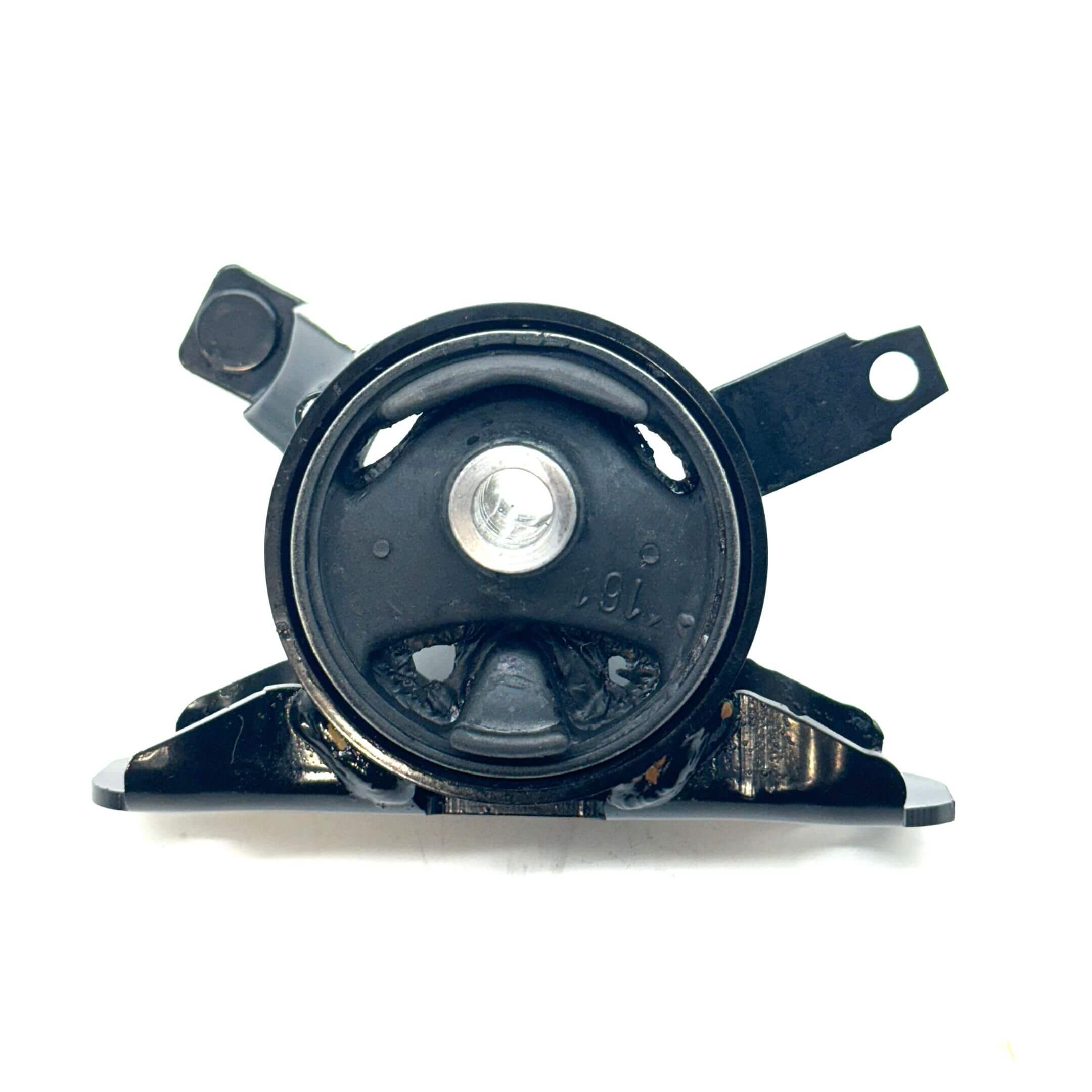 Front view of Subaru Sambar Transmission Mount Rubber Cushion for KS3 and KS4 models 1990-1998.
