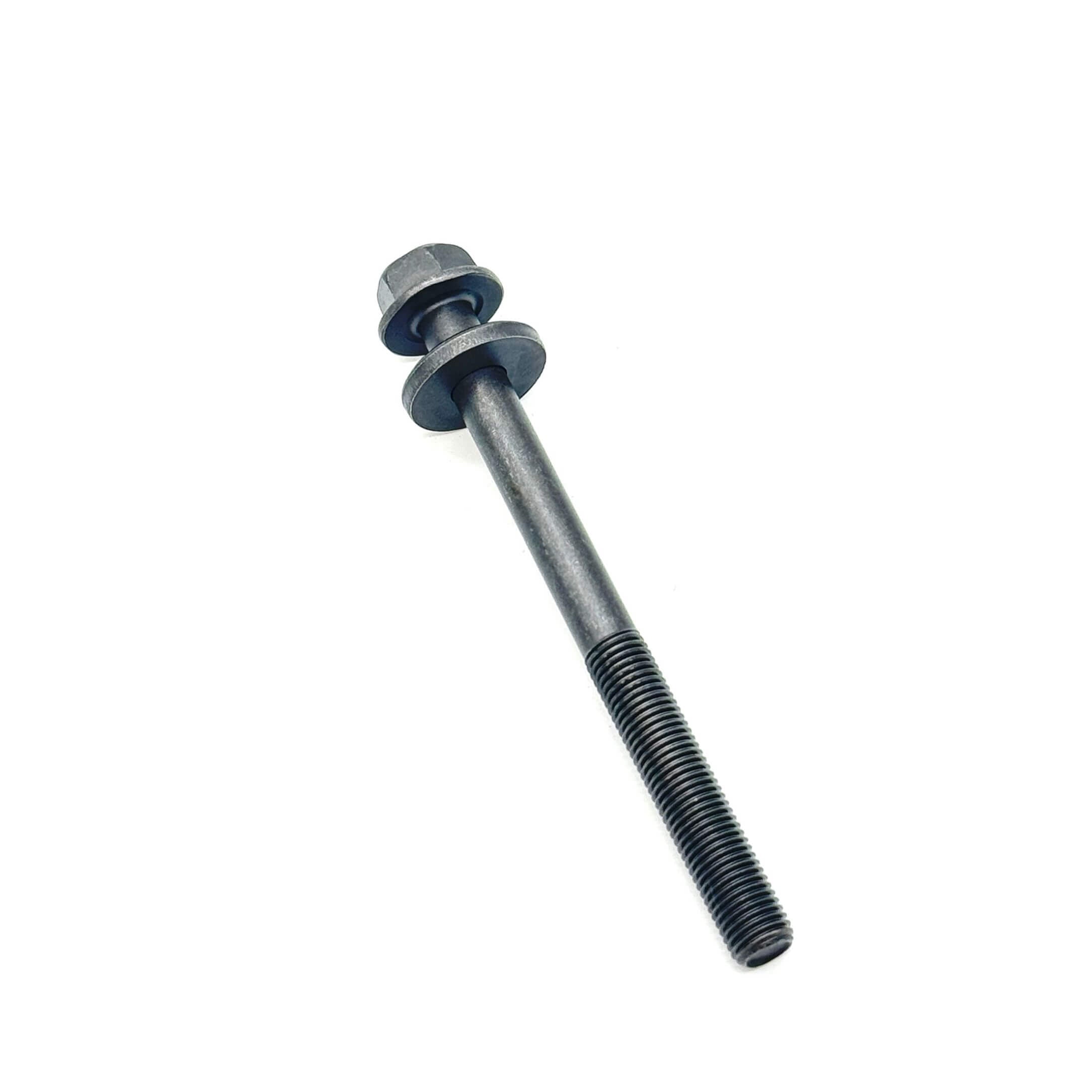 Subaru Sambar EN07 engine head bolt kit, 10-piece set for KV3, KV4 models 1990-1998, genuine Subaru parts from Japan.