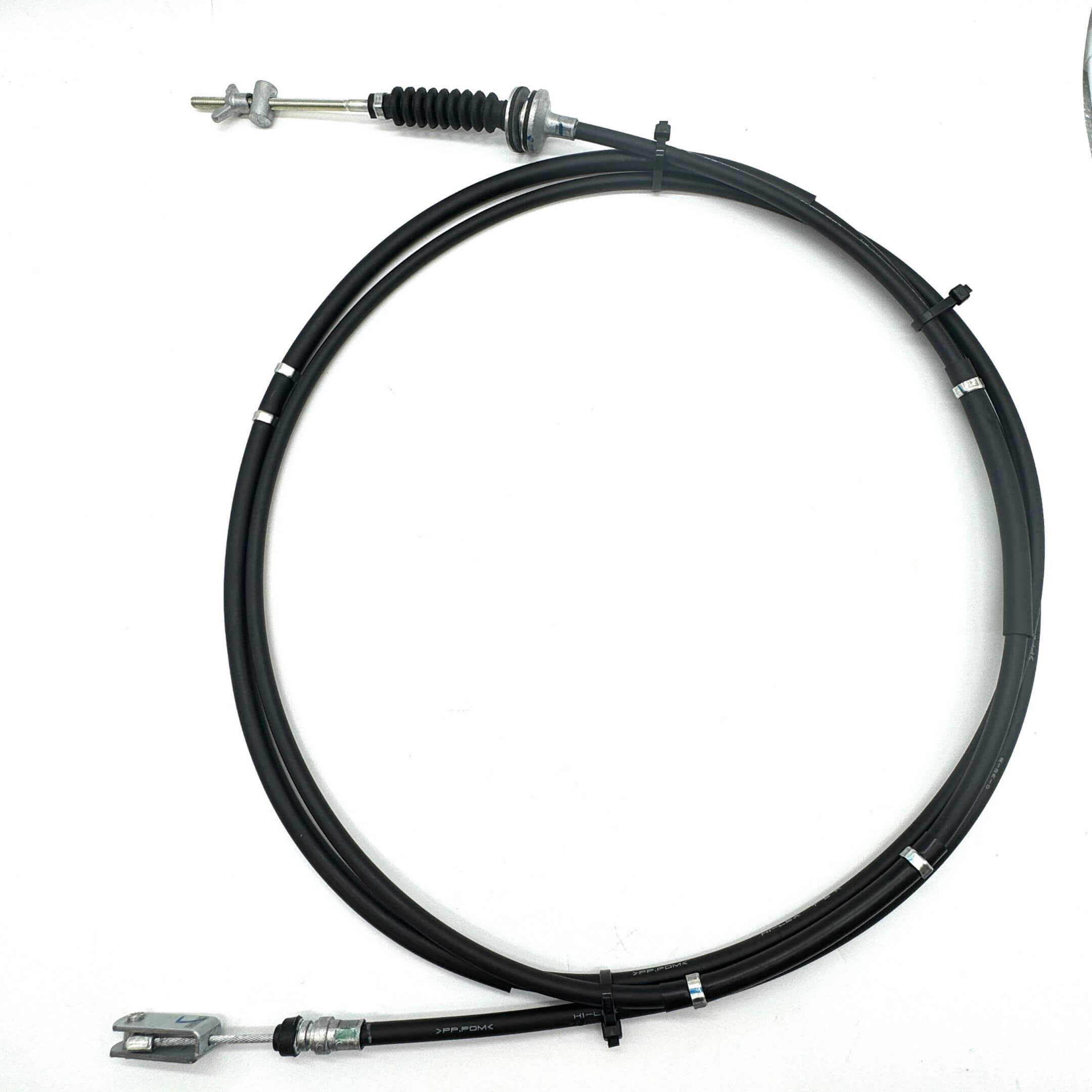 Subaru Sambar Clutch Cable for KS3 and KS4 models, featuring durable construction for smooth clutch engagement.
