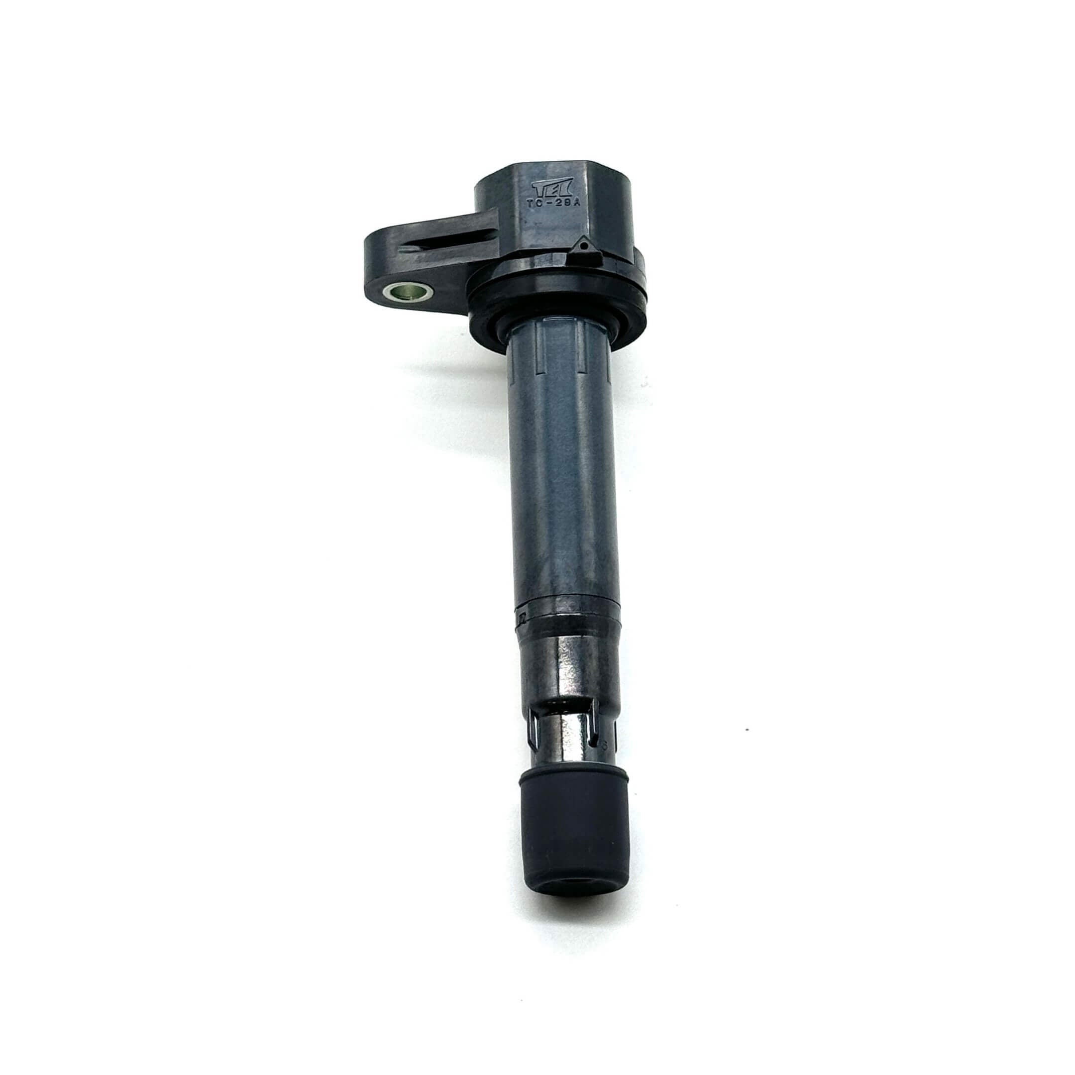 Genuine Honda ignition coil set for Honda Acty Truck HA8, HA9 models (2009-2022), featuring a sleek black design.