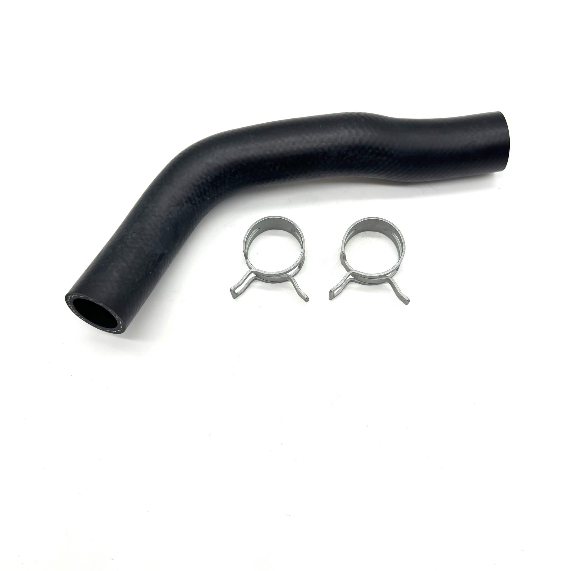 Close-up of Radiator Hose E for Honda Acty Truck, showing premium rubber material for heat resistance and durability.