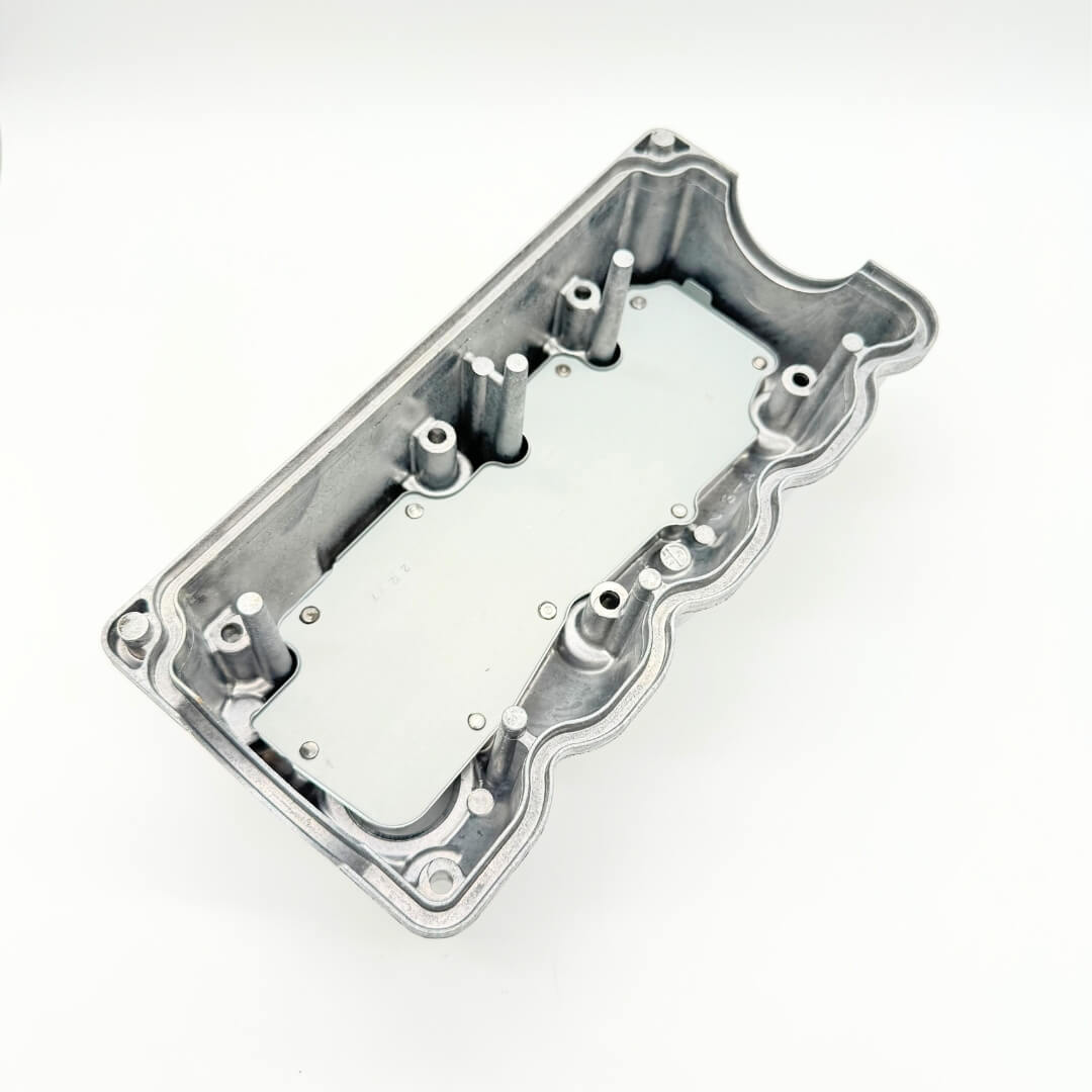 Underside of Subaru Sambar KS3 KS4 valve cover rocker showing internal baffling and sealing surface for models 1990-1998