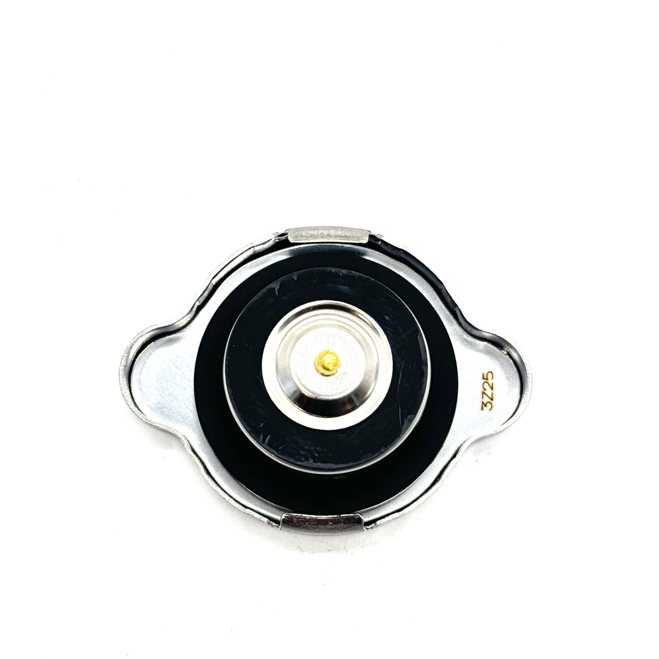 Close-up of the radiator cap for Subaru Sambar, highlighting the pressure valve.