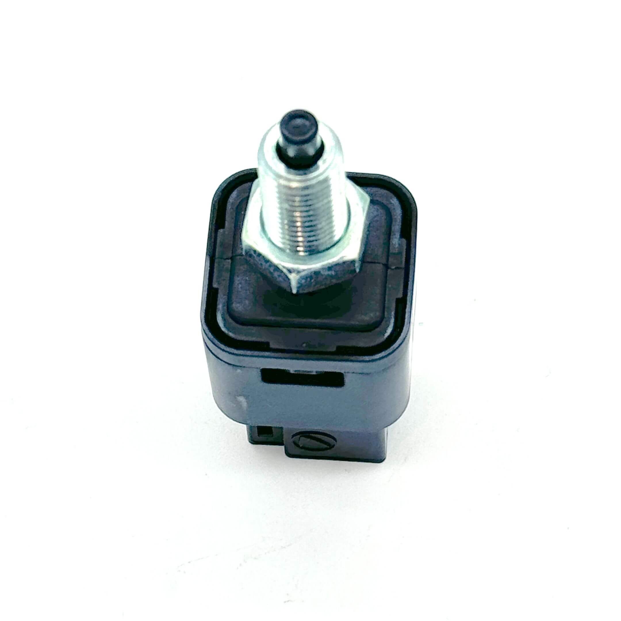 Brake Lamp Switch for Subaru Sambar Van KV3, KV4 - Side view showcasing the threaded metal housing for easy installation.