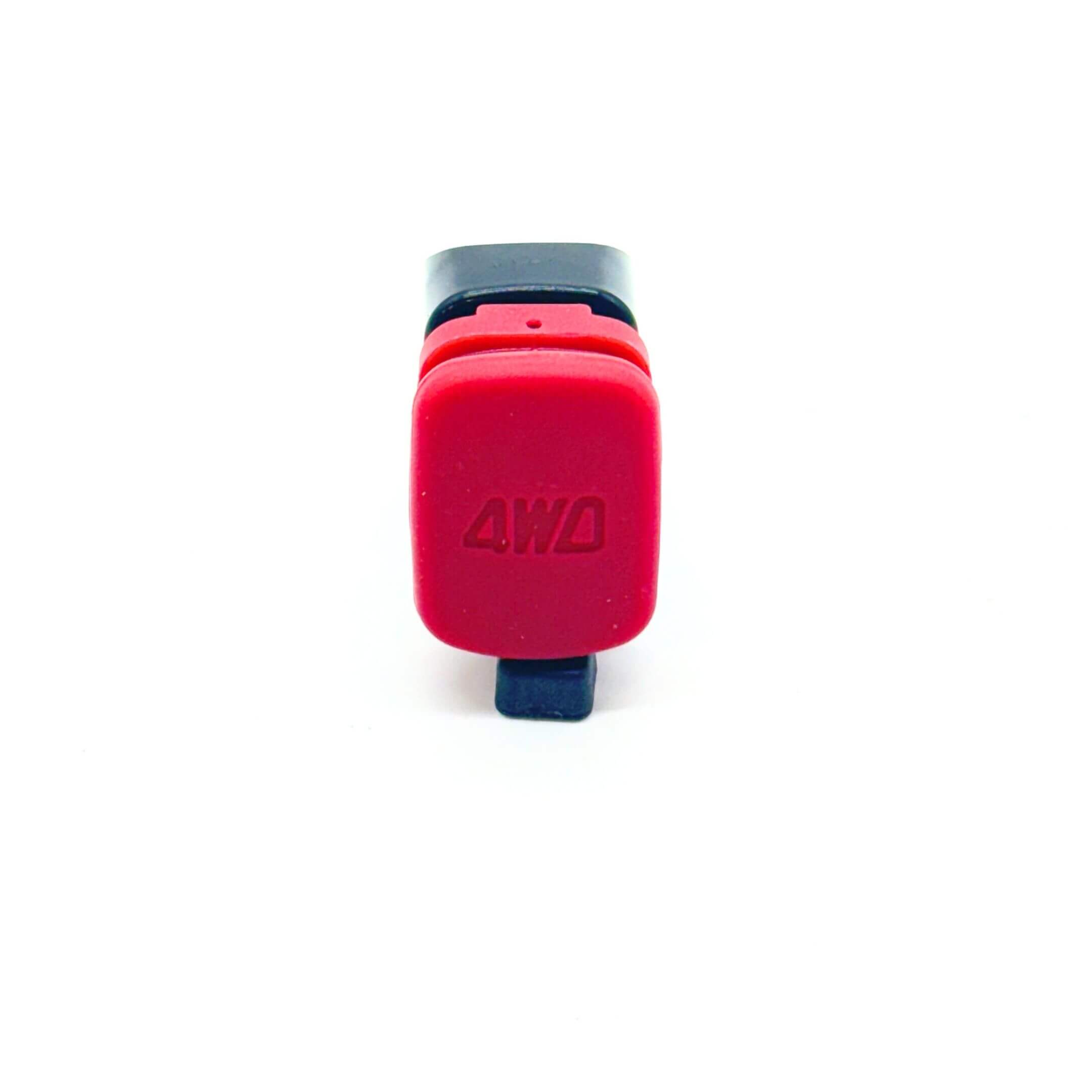 Back view of the 4WD Gear Shift Switch showing electrical connectors for Subaru Sambar KV4
