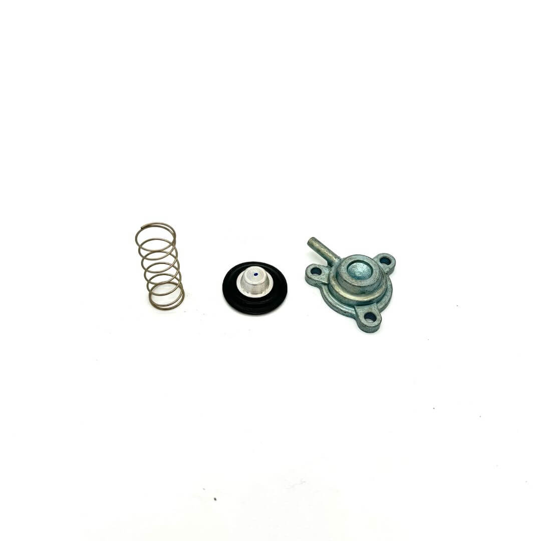 Diaphragm Set for Honda Acty Van HH3, HH4 (1990-1999) - Seal and Gasket Kit, including a spring, rubber diaphragm, and metal housing, ensuring a tight seal for the Van's components, preventing leaks and maintaining performance.