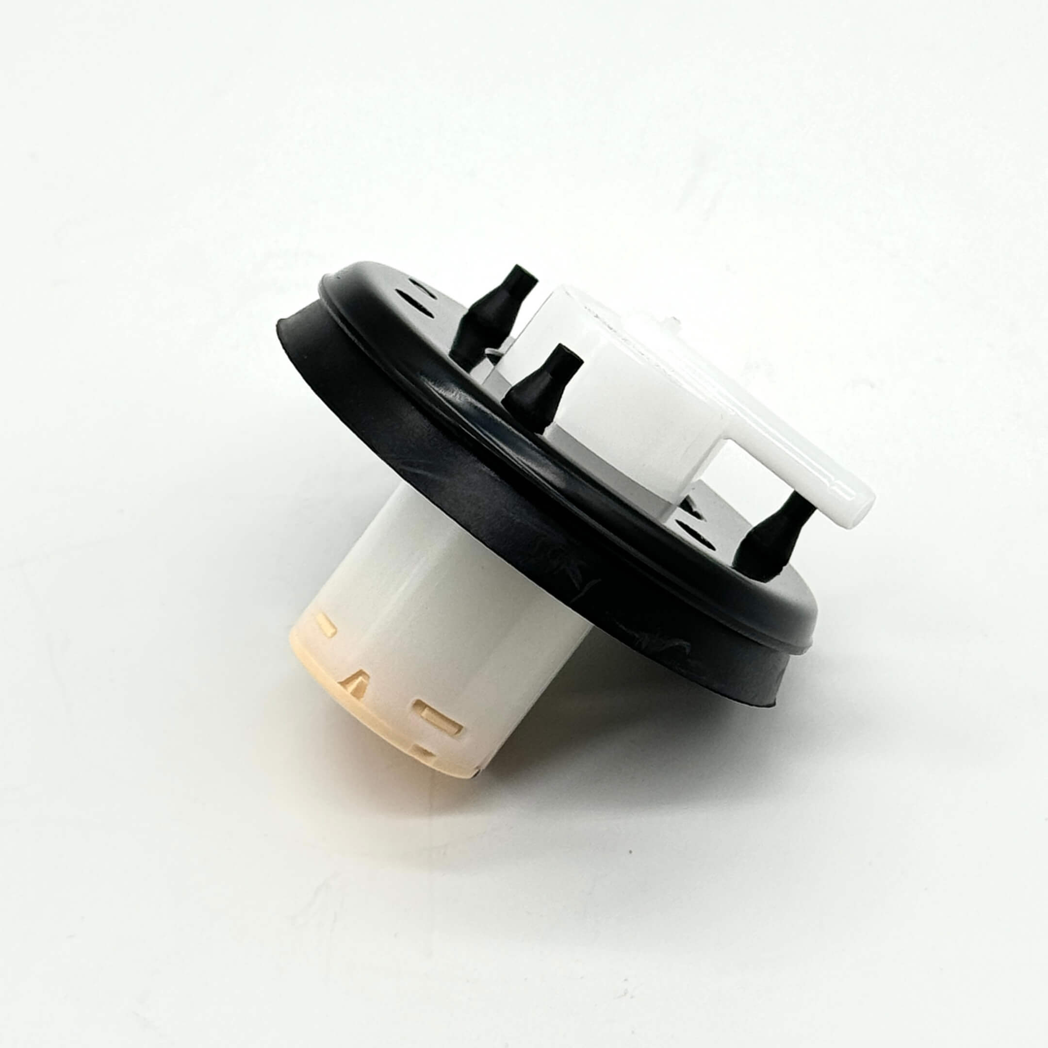 Fuel Cut Valve for Honda Acty Truck HA8, HA9 models (2009-2022), featuring a black and white design with a cylindrical shape.