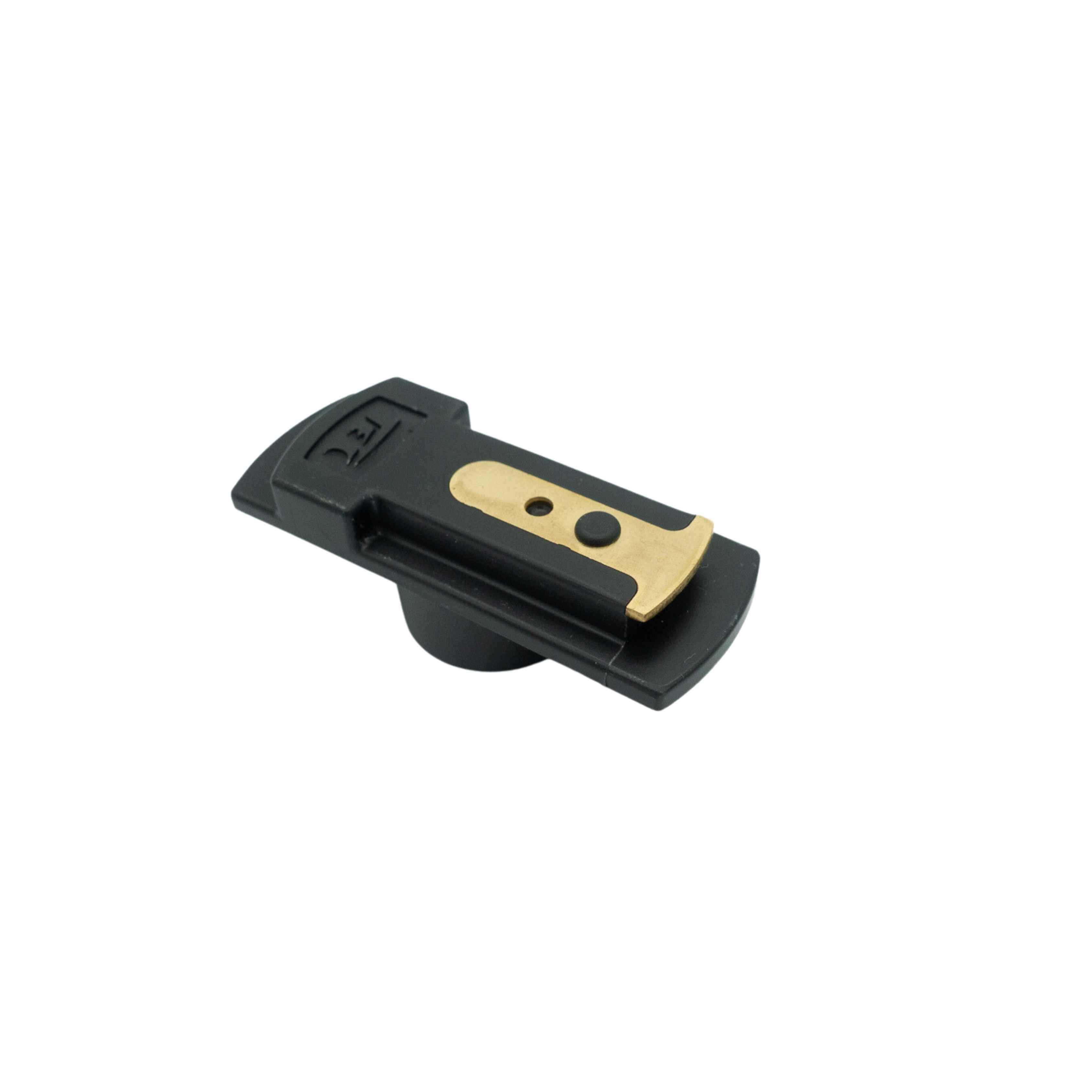 Honda Acty HH3 HH4 ignition distributor rotor side view for 1990-1999 models, an essential component of the ignition kit, showing the brass contact and black plastic body