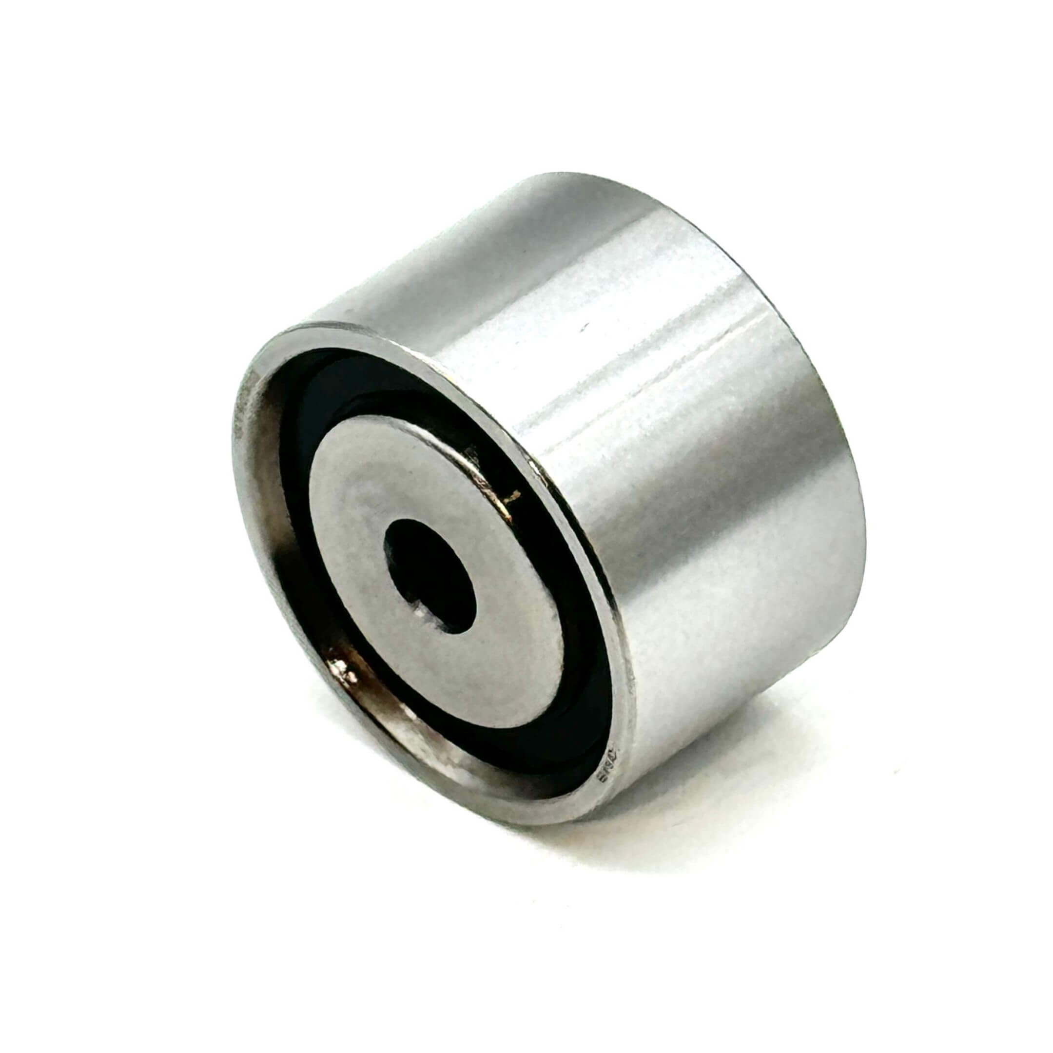 Silver timing belt idler pulley for Honda Acty Van HH5, HH6 models (1999-2009), featuring a durable metal construction.