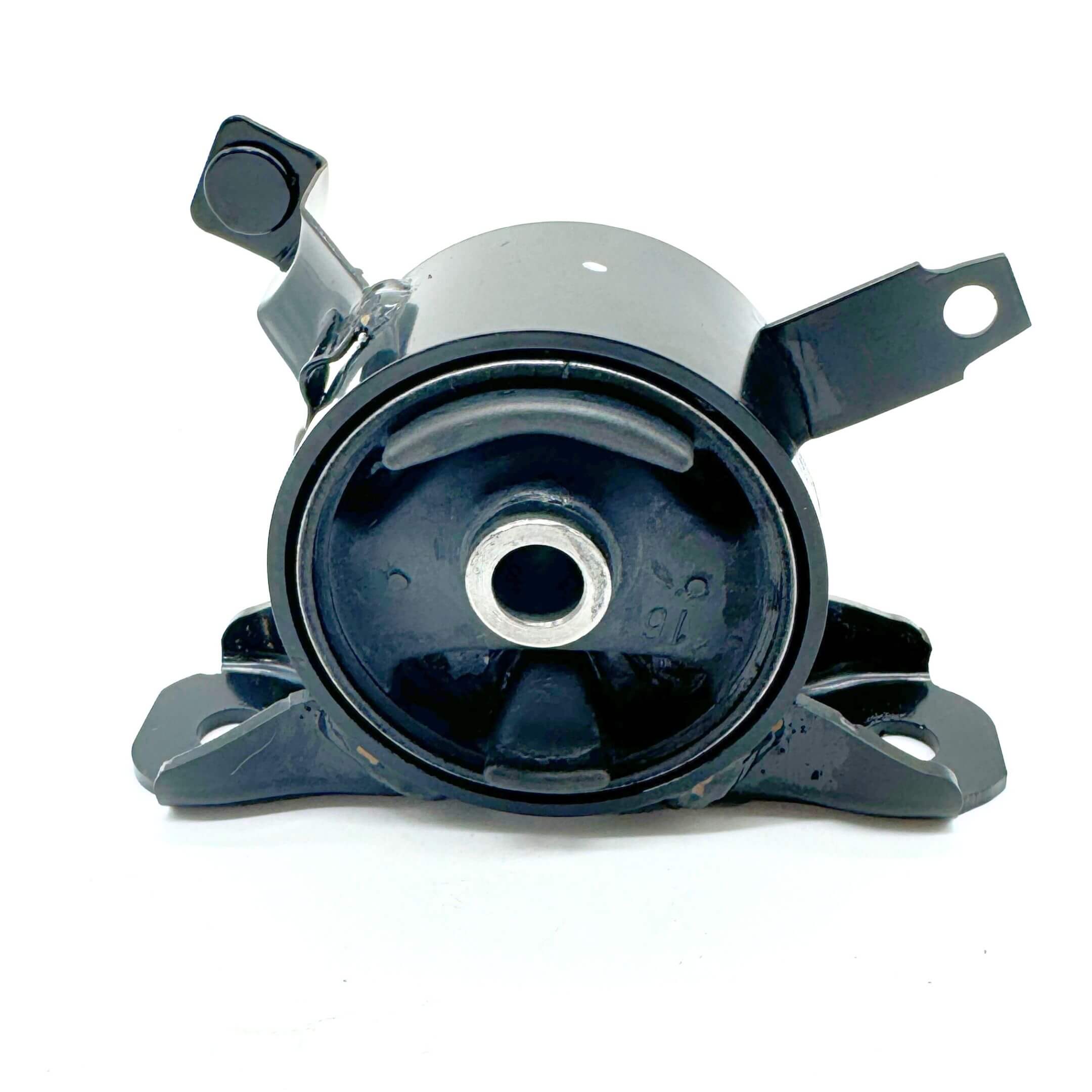 Detailed view of Subaru Sambar Truck KS3, KS4 Transmission Mount Cushion with rear cross member.