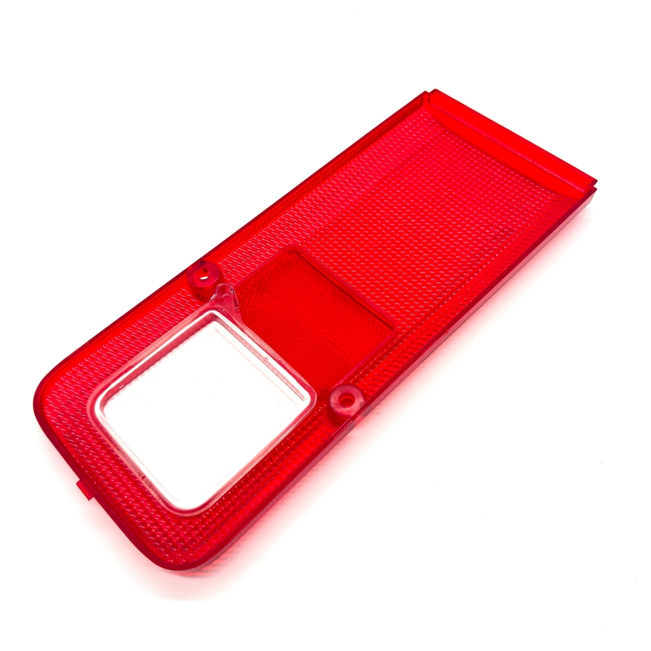 Red brake tail light lens for rear left Honda Acty Truck HA8, HA9 models, 2009-2022.