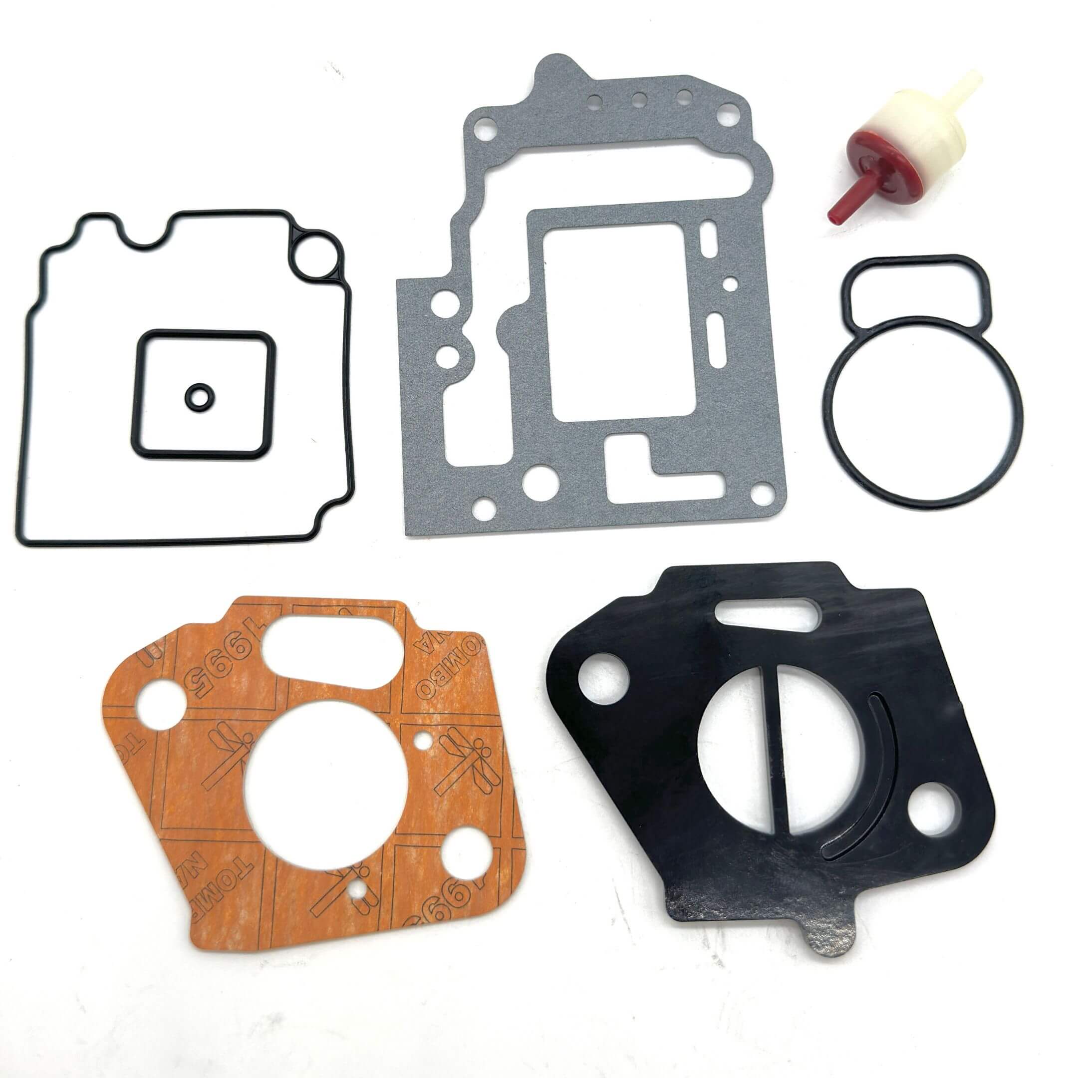 High-quality Carburetor Gasket Rebuild Kit featuring durable gaskets and vacuum delay valve for Subaru Sambar Van KV3, KV4 models