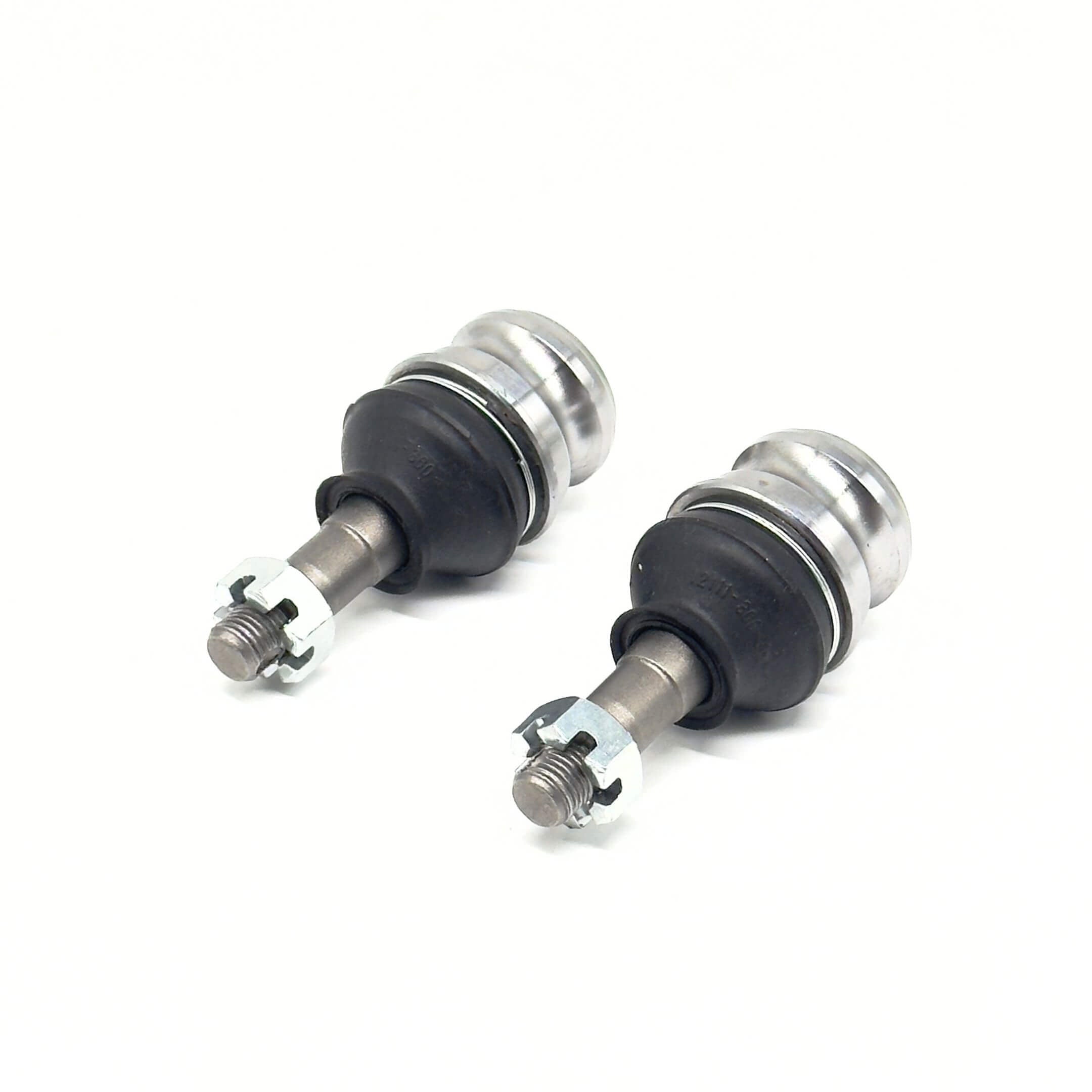 Ball Joint Set - Front for Subaru Sambar Truck TT1, TT2 Models (1999-2012), featuring durable metal construction with black rubber components.