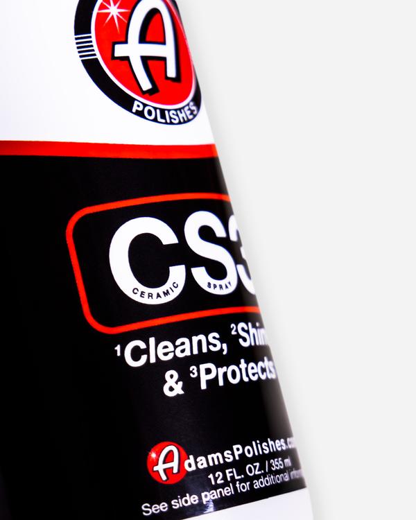 Best Car Detailing Kit highlighting Adam’s Polishes CS3 Ceramic Spray, delivering an all-in-one solution to clean, shine, and protect your daily driver.