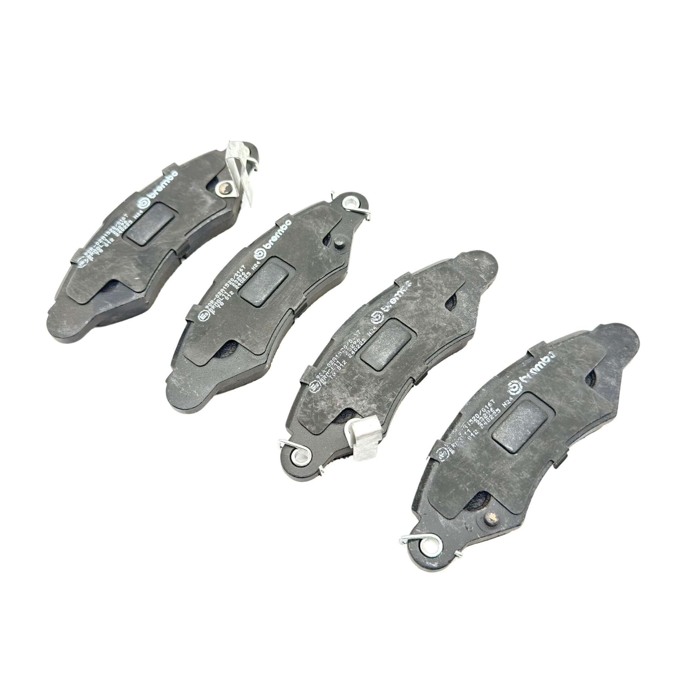 Brembo brake pads for Subaru Sambar Van TV1, TV2 models (1999-2001), featuring durable black design and high-performance braking.