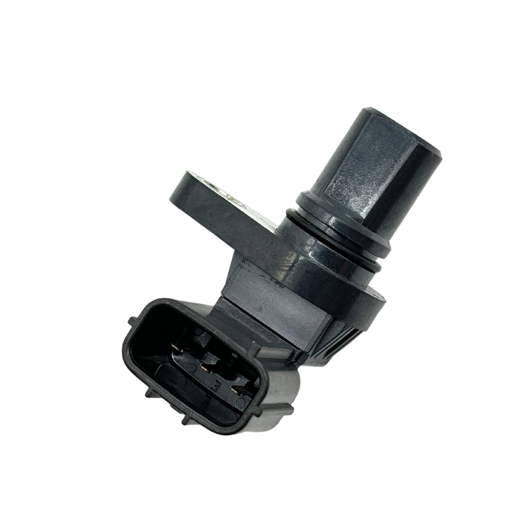 Cam Position Sensor for Subaru Sambar Truck TT1, TT2 Models (1999-2012), black, featuring a compact design with a connector plug.