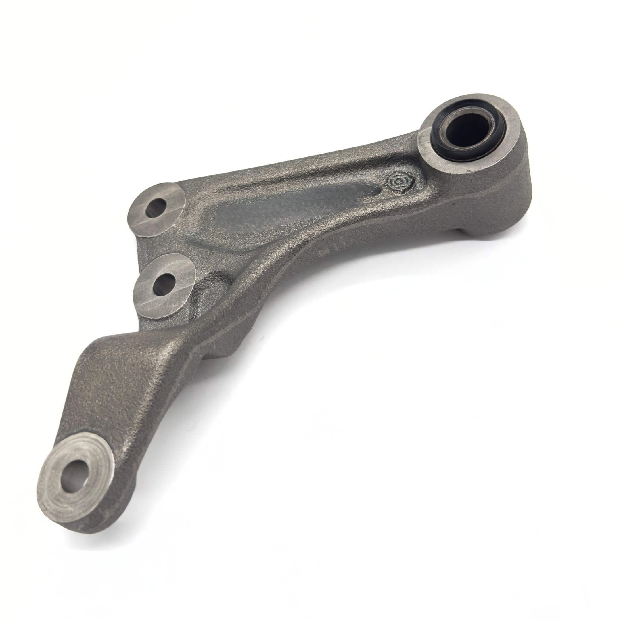 Center Steering Link Assembly for Subaru Sambar Van TV1, TV2 Models (1999-2012), featuring a durable metal construction with precision mounting holes.