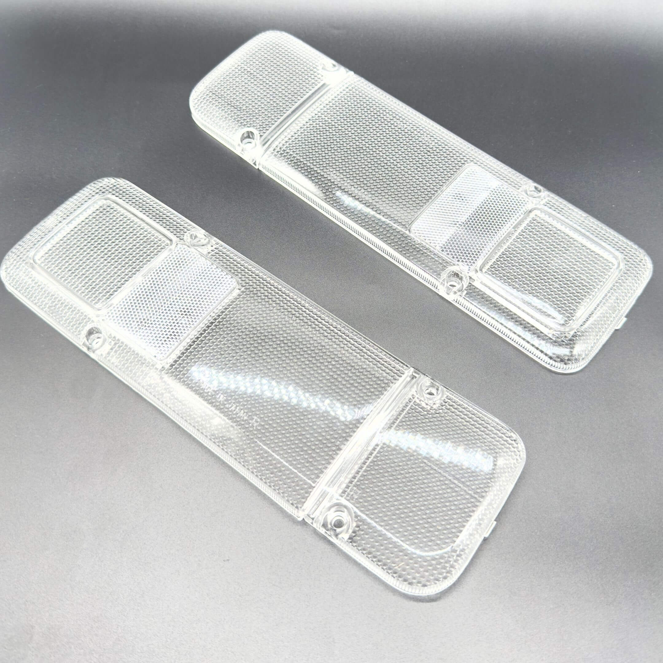 Turn Signal Set - Clear for Honda Acty Truck Models HA6, HA7 (1999-2009) featuring a sleek, transparent design.