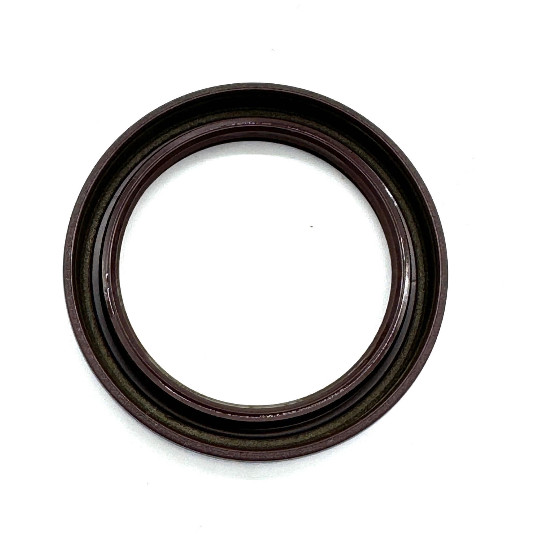 Crankshaft Oil Seal for Subaru Sambar Van TV1, TV2 models (1999-2012), brown rubber construction.
