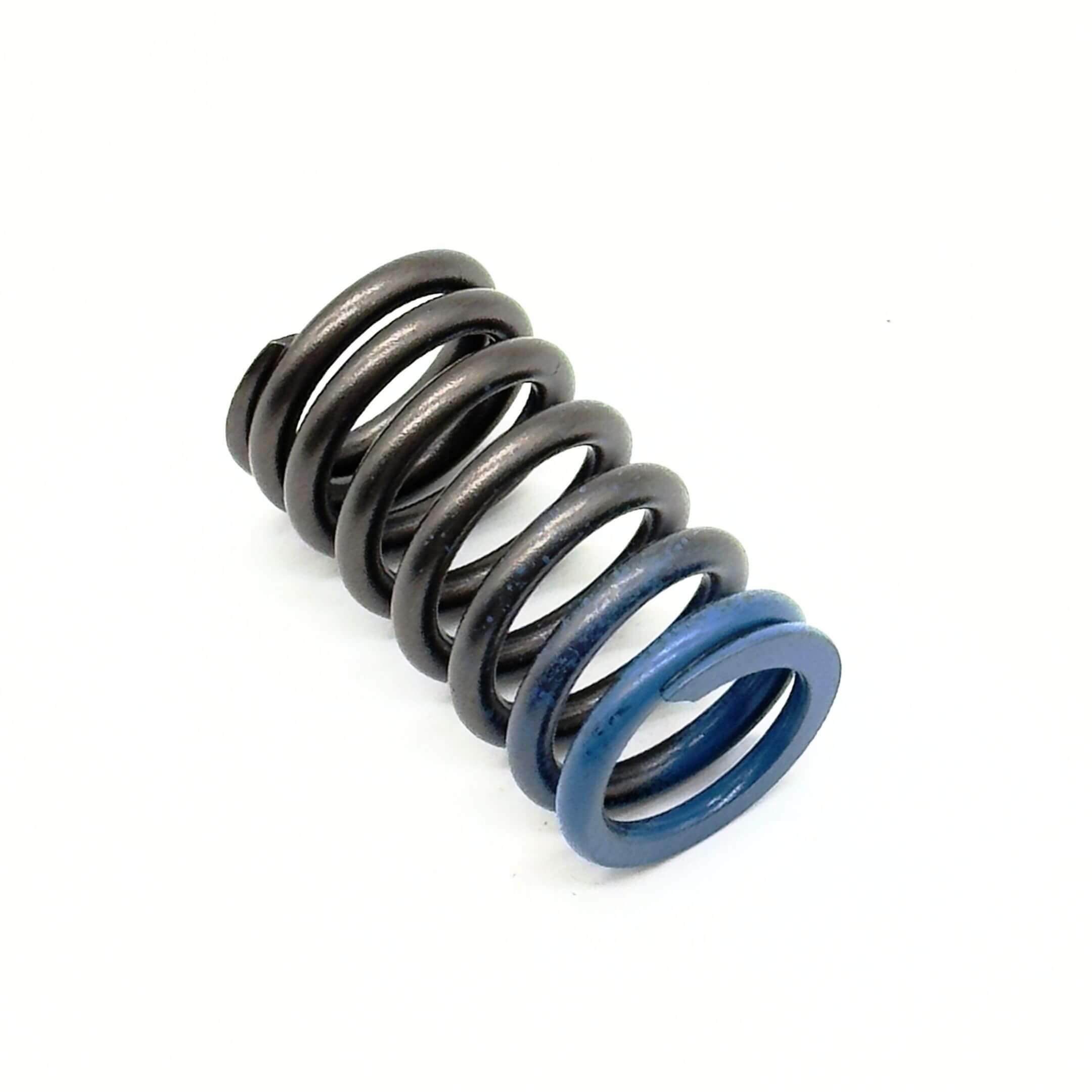 Engine valve spring for Subaru Sambar Van TV1, TV2 models, 8 pack, 1999-2012, featuring a durable metal coil with a blue end.