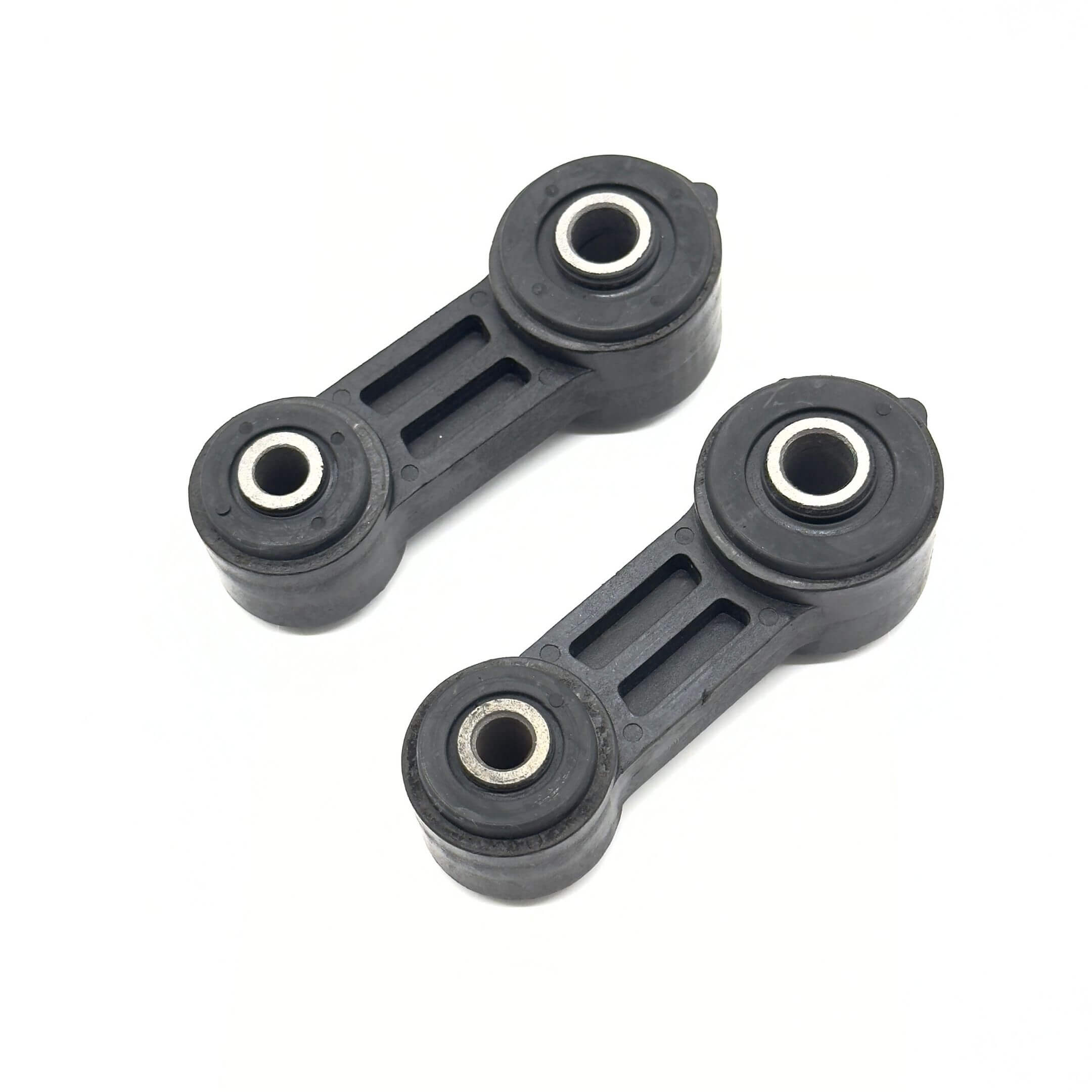 Black front stabilizer link set for Subaru Sambar Van TV1, TV2 models (1999-2012), featuring durable sway bar links.