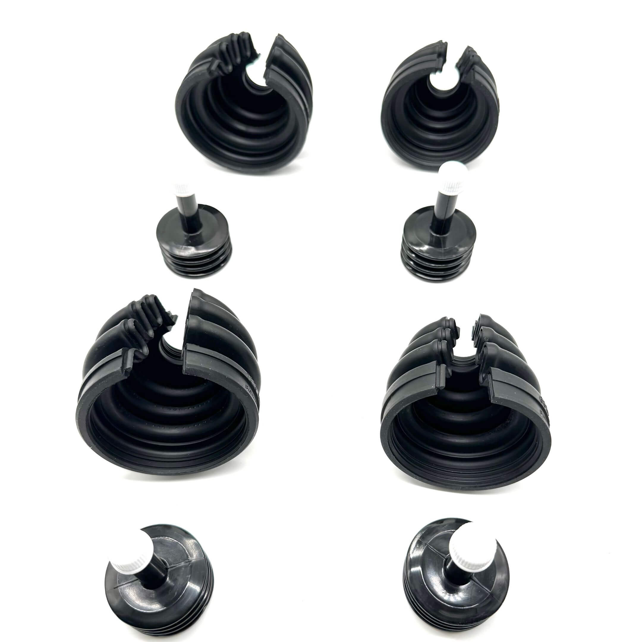 Inner & Outer Drive Shaft Split Boot - Complete Kit - Right & Left - Subaru Sambar Truck TT1, TT2 Models - 1999-2012