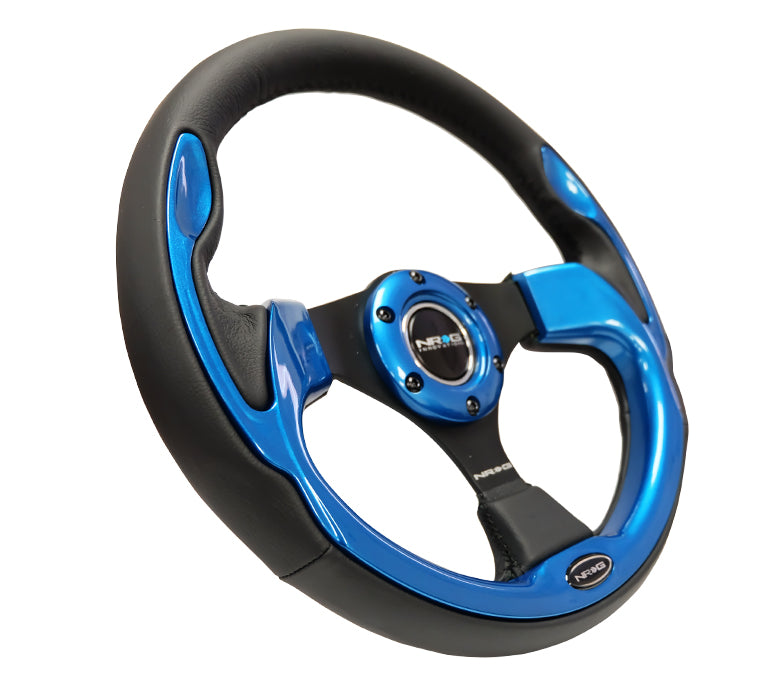 Premium Leather Grip on NRG Wheel