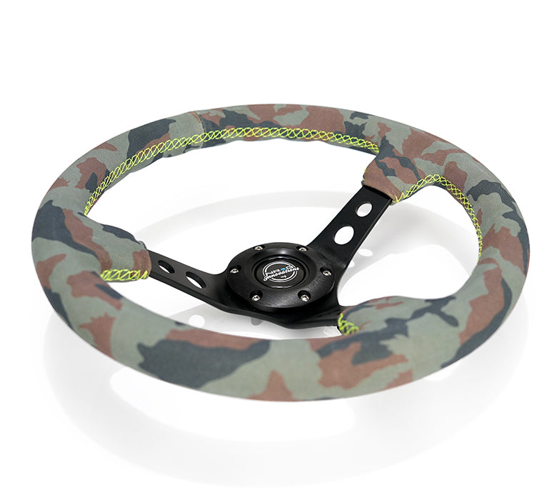 Black spoke with signature round holes detail. RST-006MB-S-CAMO