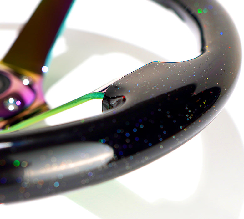 NRG Steering Wheel: Fusion of Luxury & Durability RST-036BSB-MC