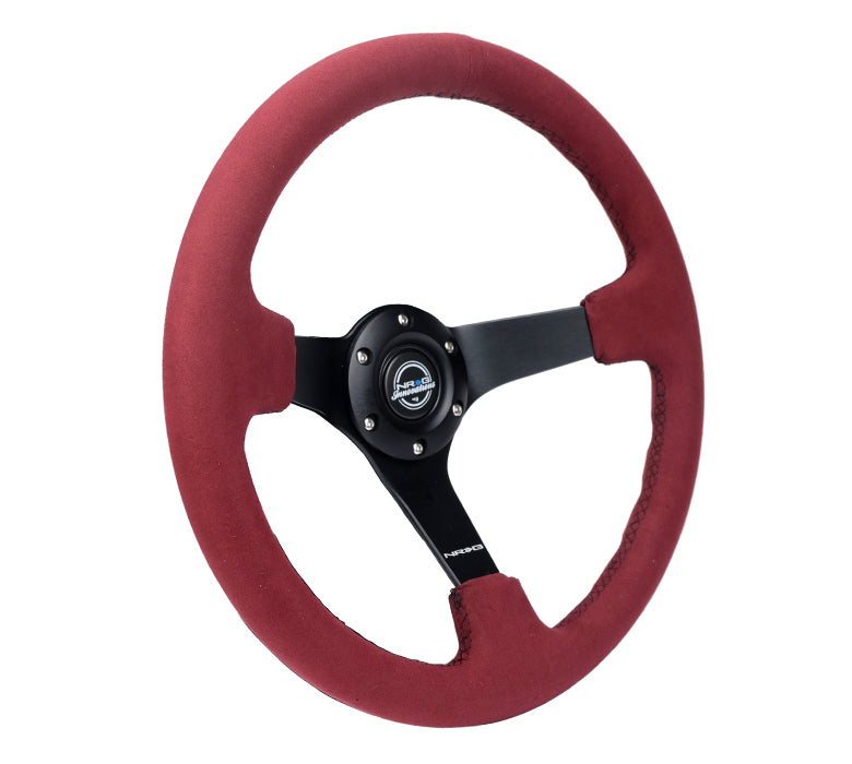 Steering Wheel with Matte Black Spoke RST-036MB-BUA