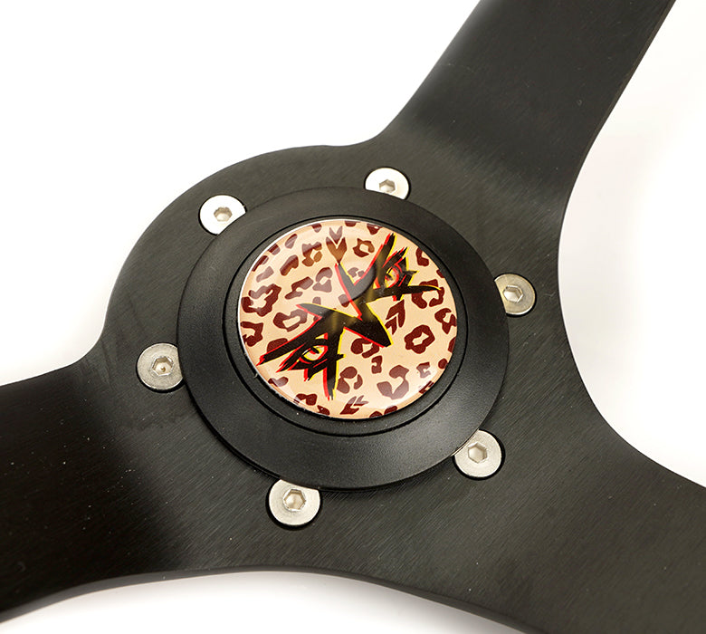 Oiwa Garage exclusive steering wheel mounted. RST-036MB-SV-BR