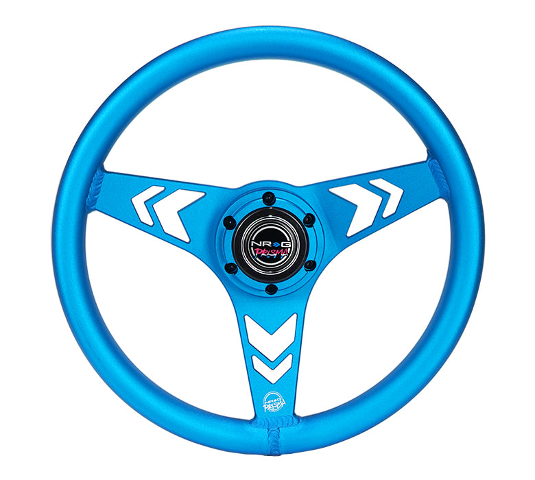 Prisma Lab 330mm Anodized Blue Steering Wheel