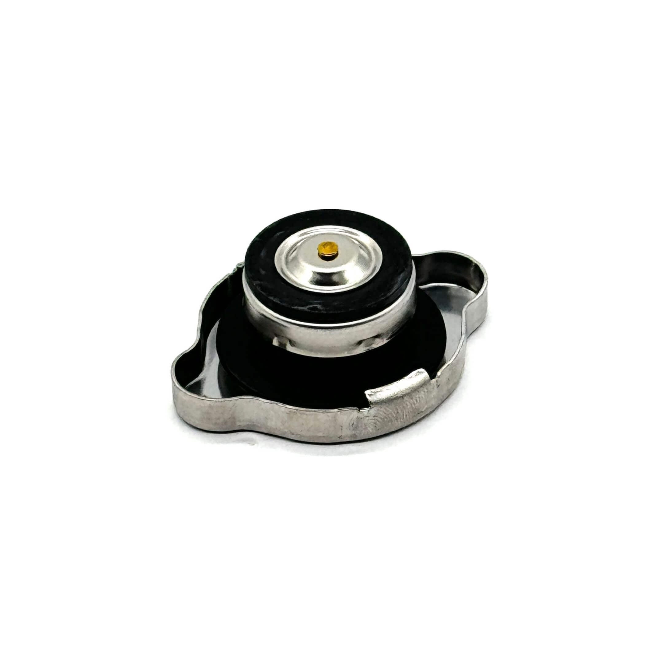Genuine Subaru Sambar Truck TT1, TT2 radiator cap, silver and black, for models 1999-2012.