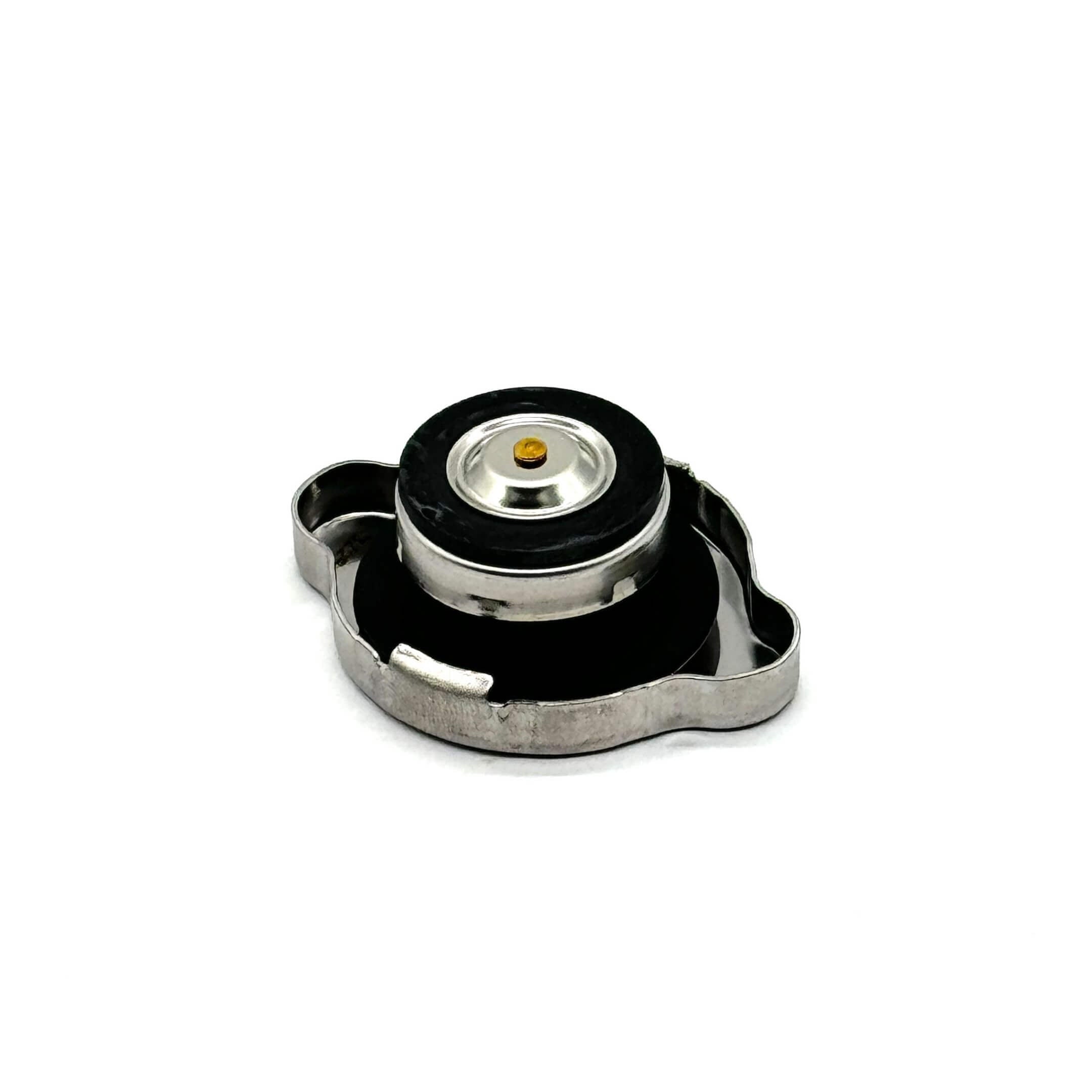 Genuine Subaru Sambar Truck TT1, TT2 radiator cap for 1999-2012 models, featuring a durable silver and black design.