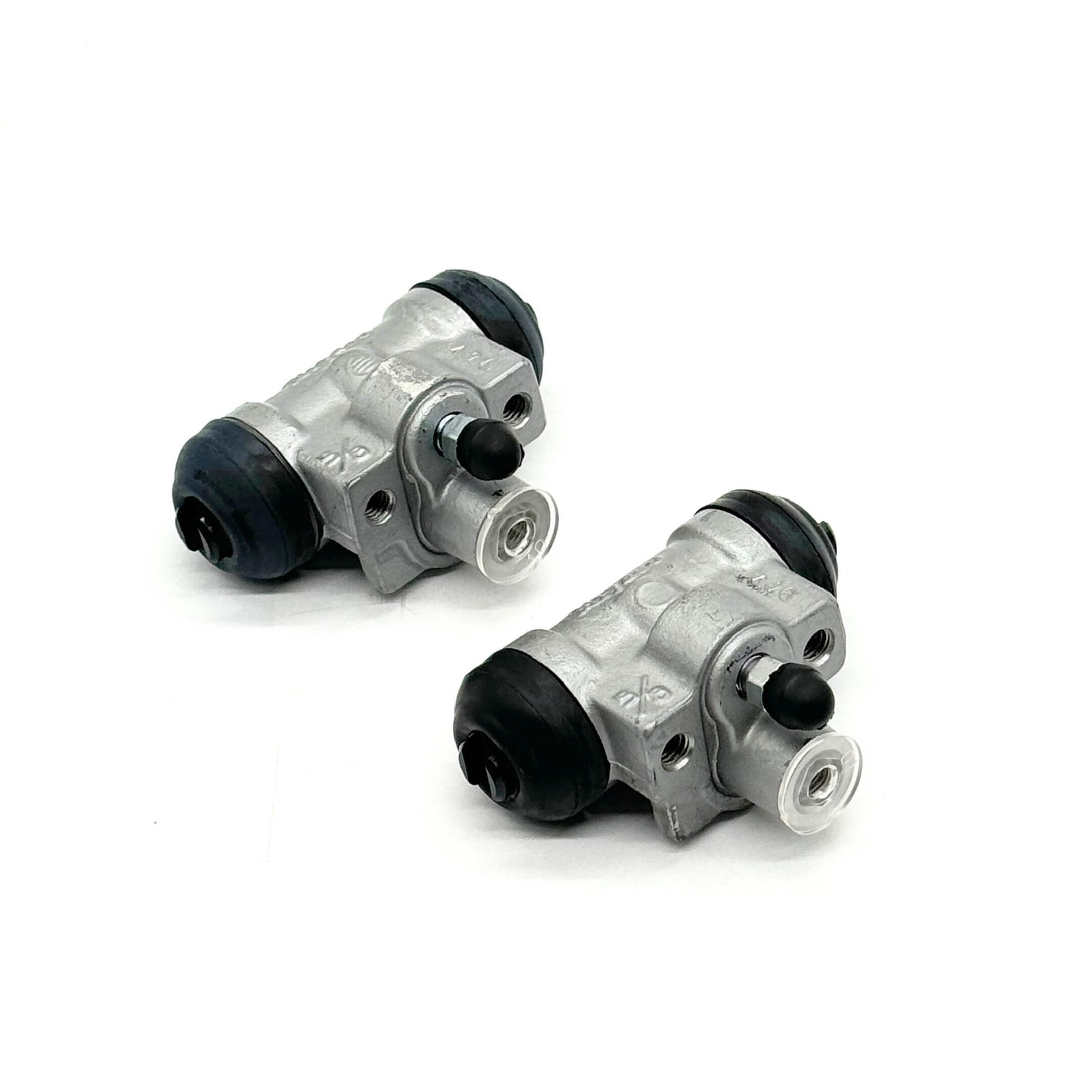 Rear Brake Drum Wheel Cylinder for Subaru Sambar Van TV1, TV2 Models 1999-2012, featuring durable silver and black design for right and left sides.