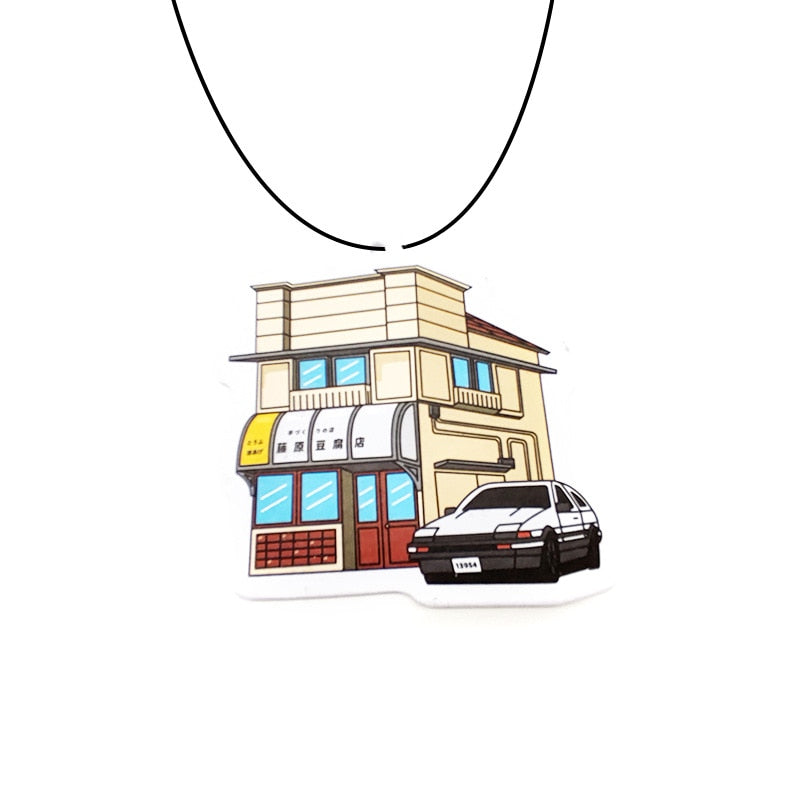 " "Anime Themed Freshener for Car Interiors