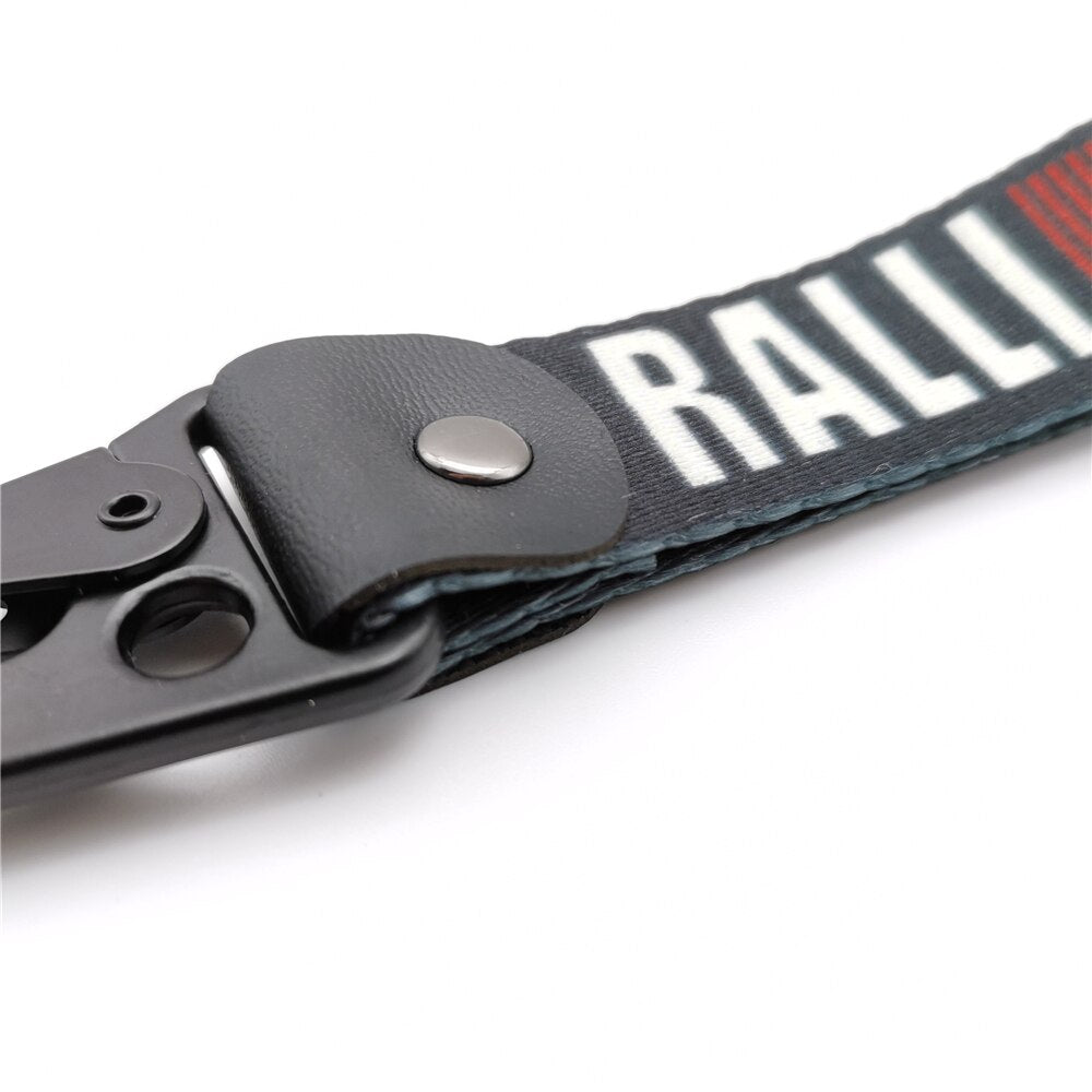 Rally Art inspired JDM Style Car Keychain