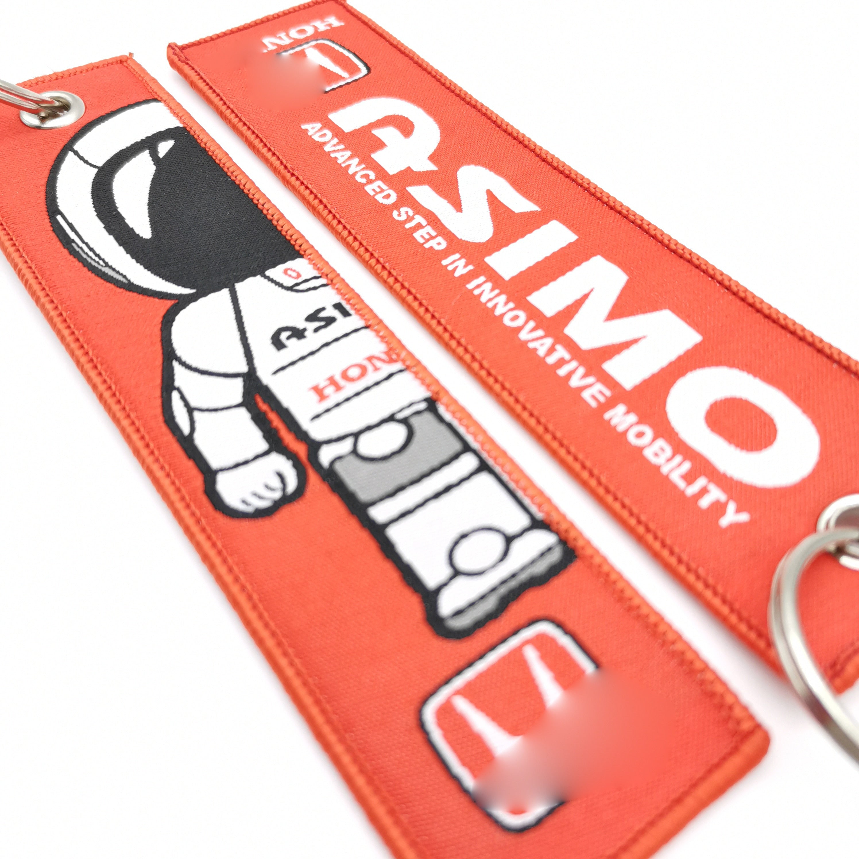 Stylish Car Keyring with ASIMO Design
