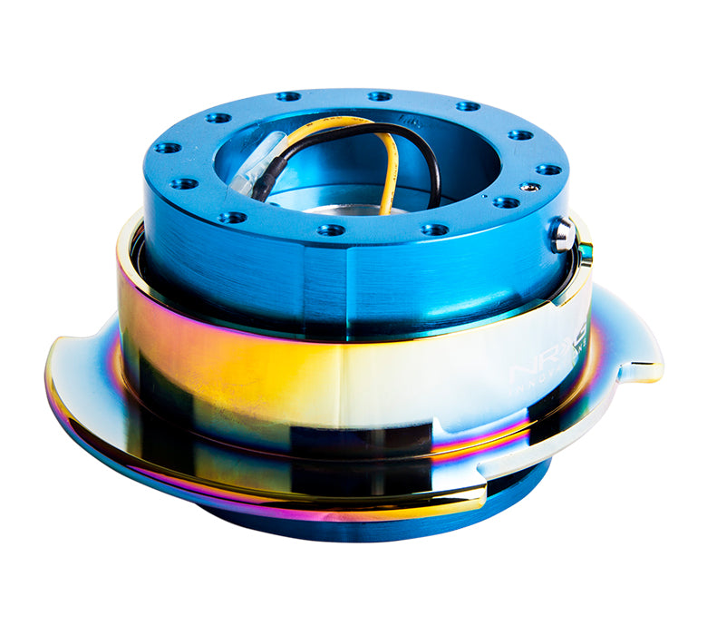 NRG Quick Release Kit - New Blue Body/Neo Chrome Ring - SRK-250NB/MC