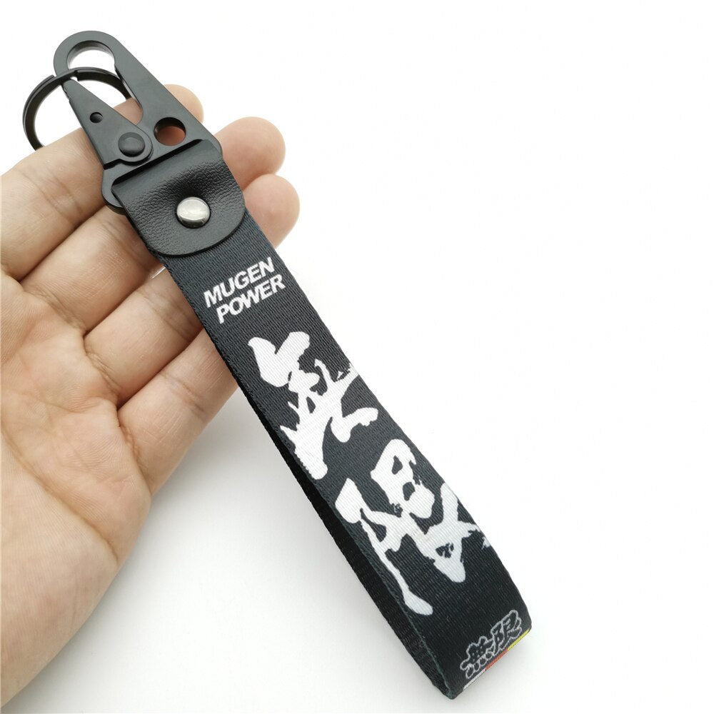 Stylish Car Keyring with Mugen Power Design