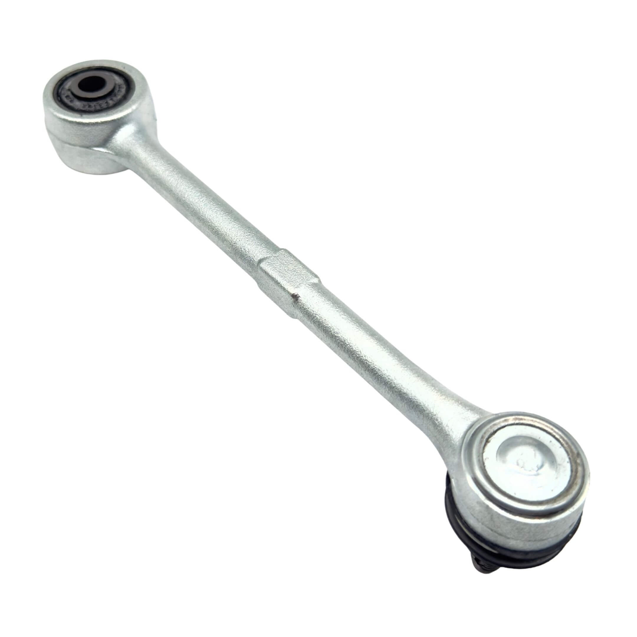 Steering Drag Link for Subaru Sambar Wagon TW1, TW2 Models (1999-2012), silver, durable construction.