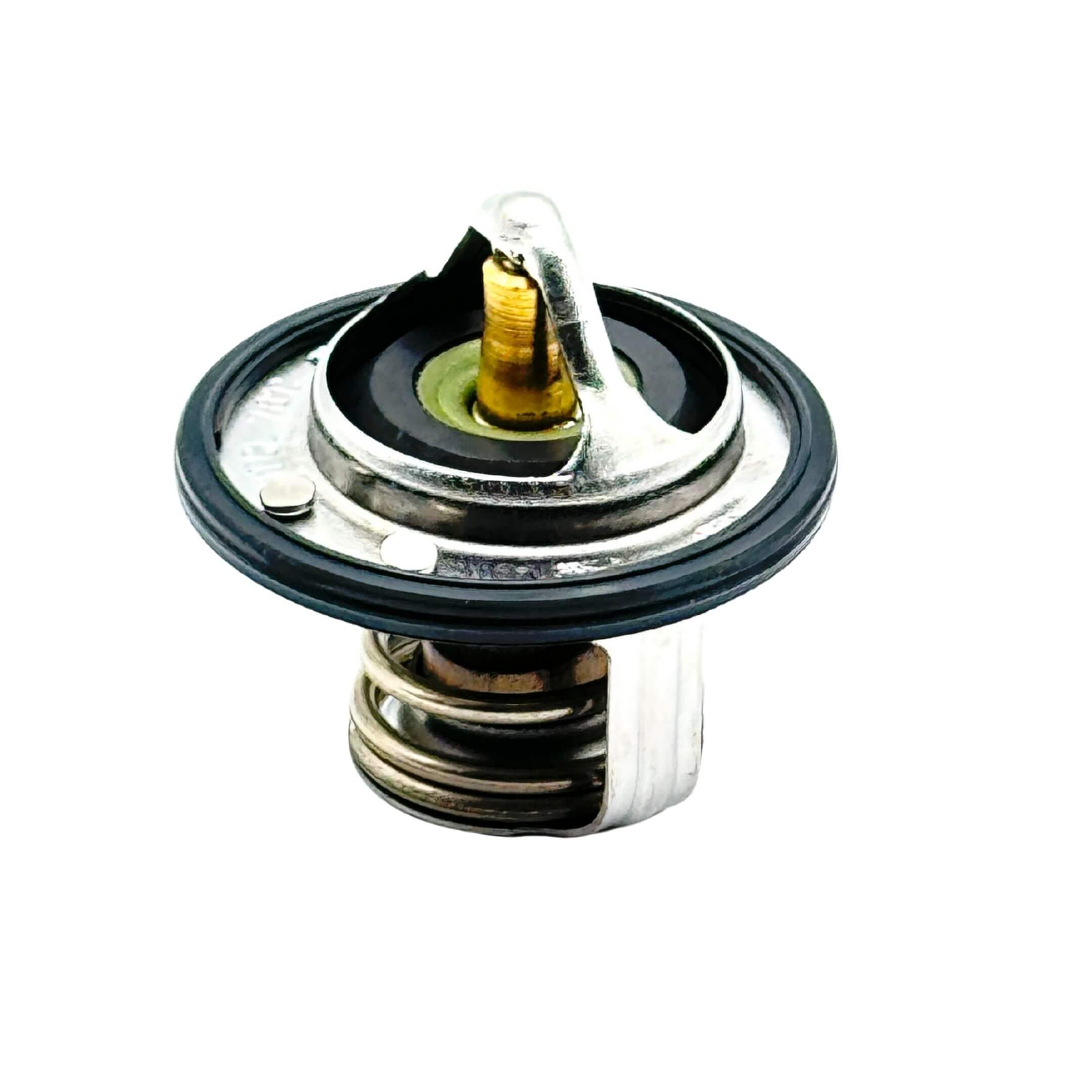 Genuine Subaru Sambar Van TV1, TV2 Thermostat for 1999-2012 models, featuring a metallic and rubber design.